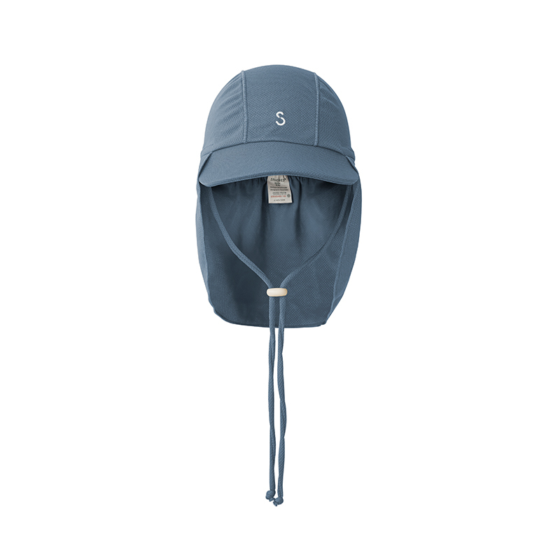 STUCKIES 護頸防曬帽(UPF 50+)-岩灰藍