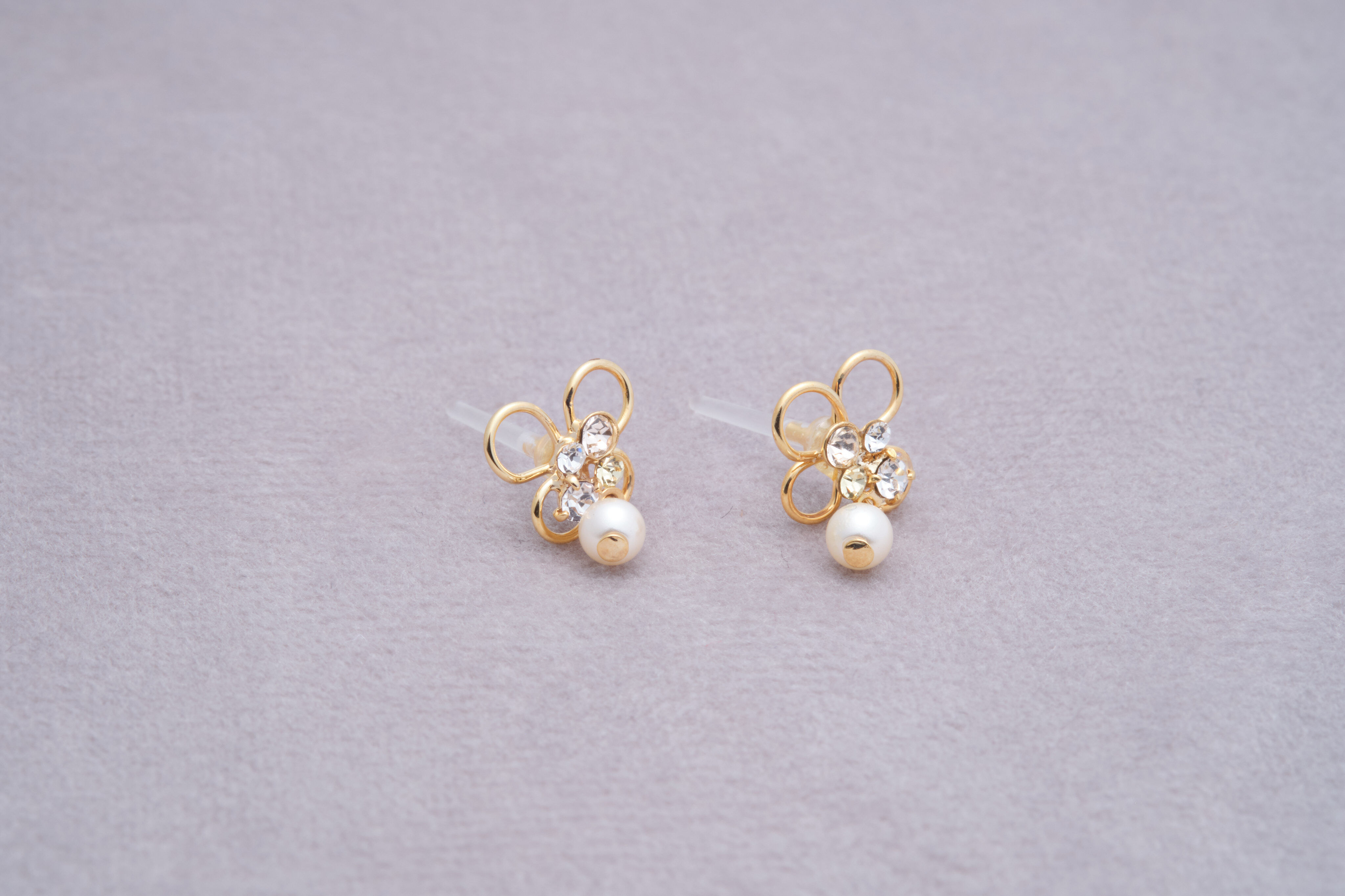 [toki.Tokyo] 樹脂耳針 | 金色 | NO.296