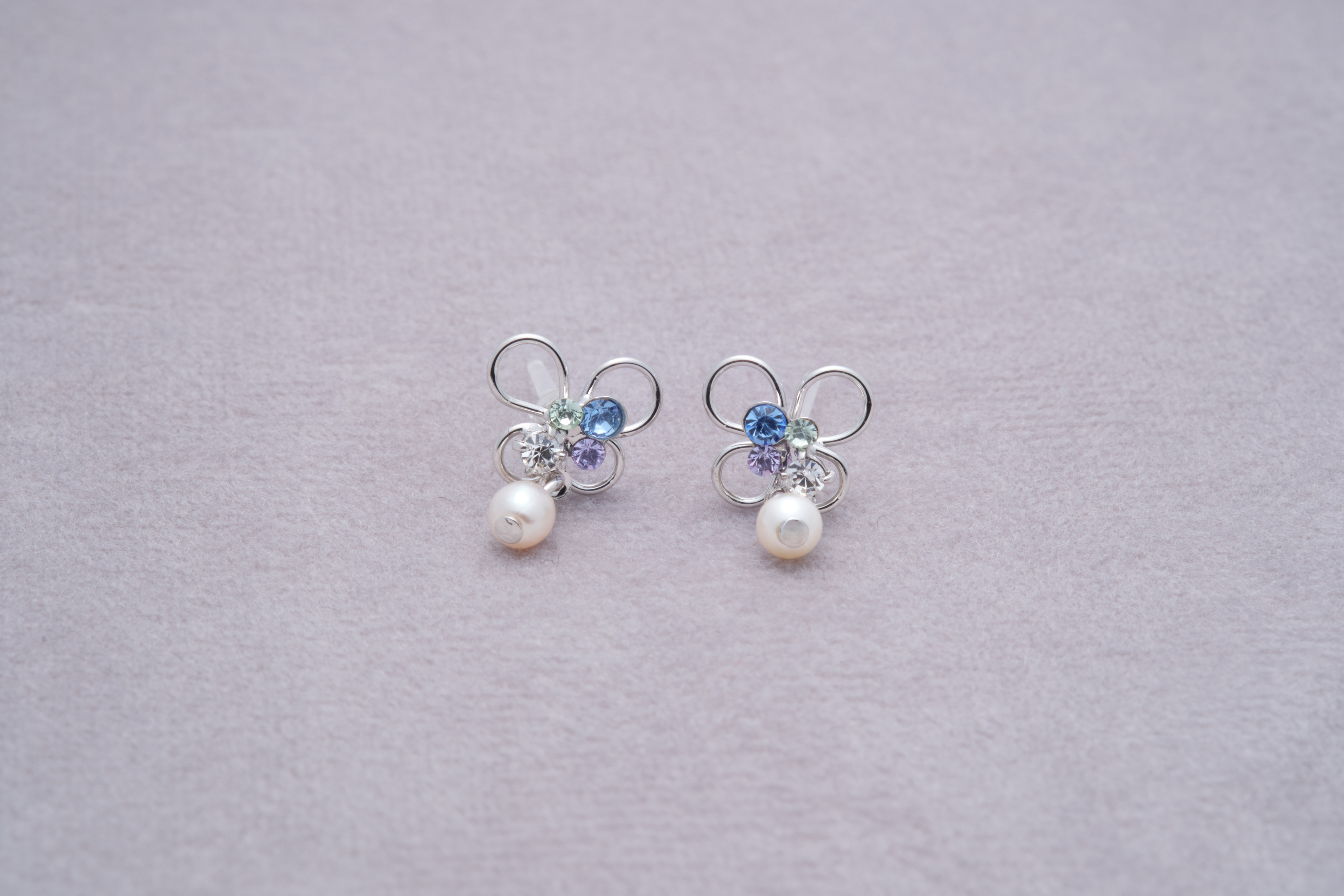 [toki.Tokyo] 樹脂耳針 | 銀色 | NO.295