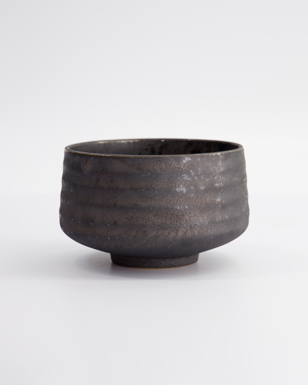 日本製 金結晶抹茶碗