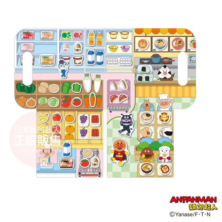 麵包超人 隨身貼貼趣系列 (食物篇、動物篇、交通工篇)
