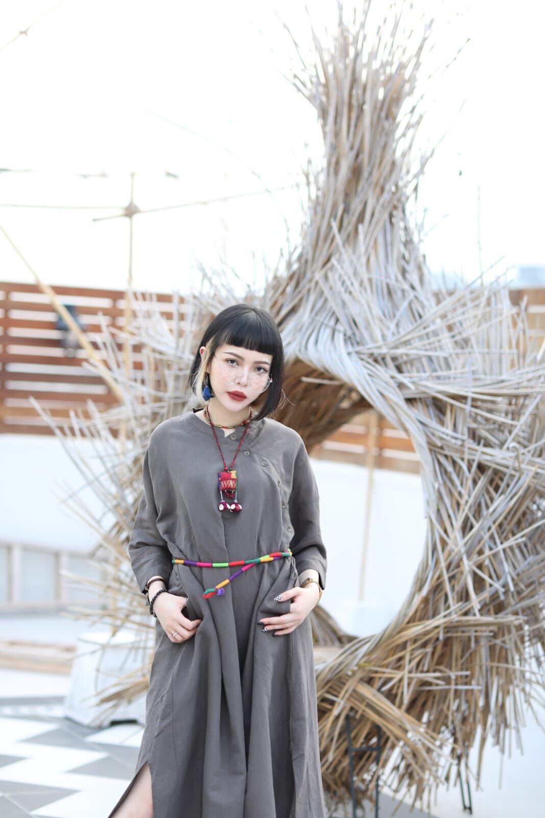 Ga-On 連身裙 - GAONOP1/GAONOP2 - 長款