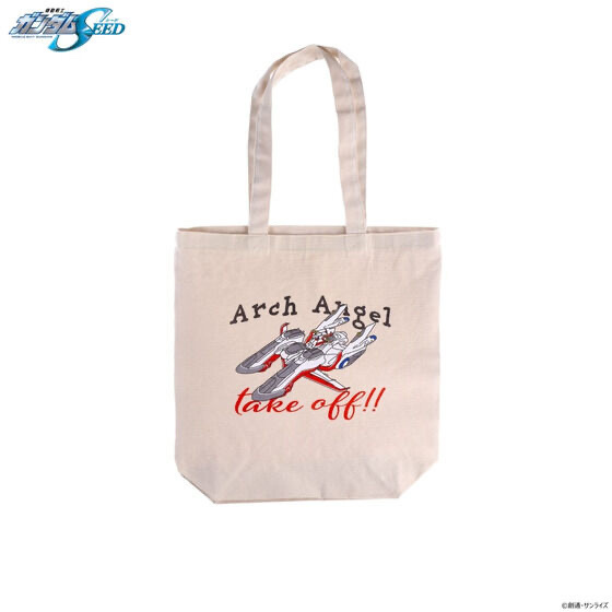 229610 Pbandai 預訂 2025/7月 機動戦士ガンダムSEED　ゆる手書き風デザイン　アークエンジェル　トートバッグ