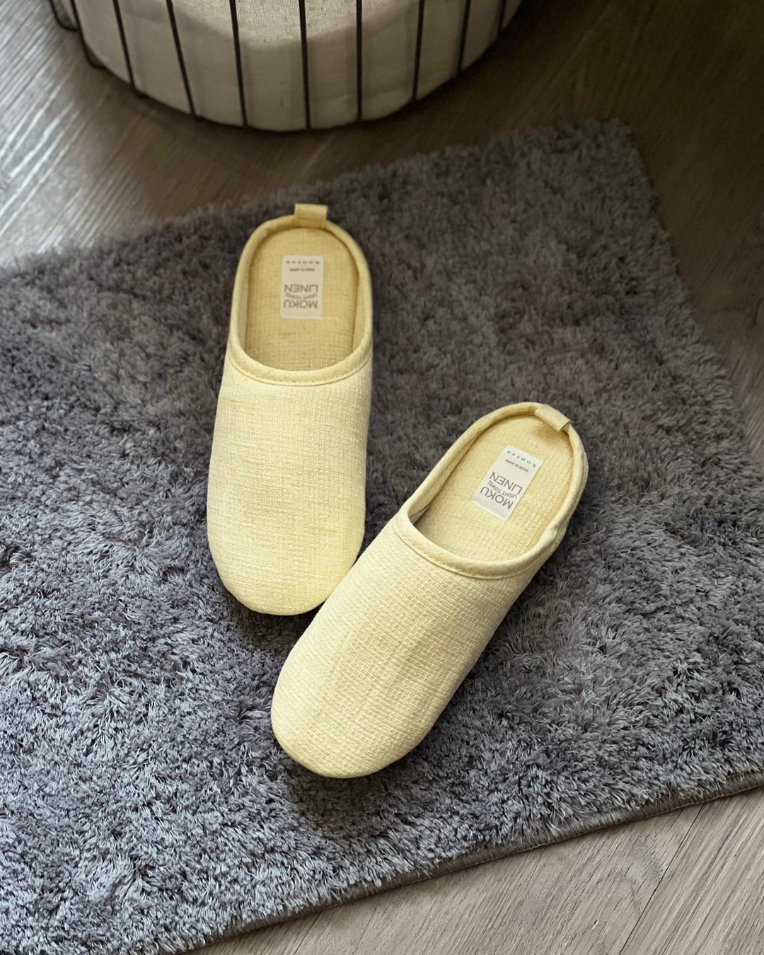 日本 家居拖鞋 黃色 M｜Kontex