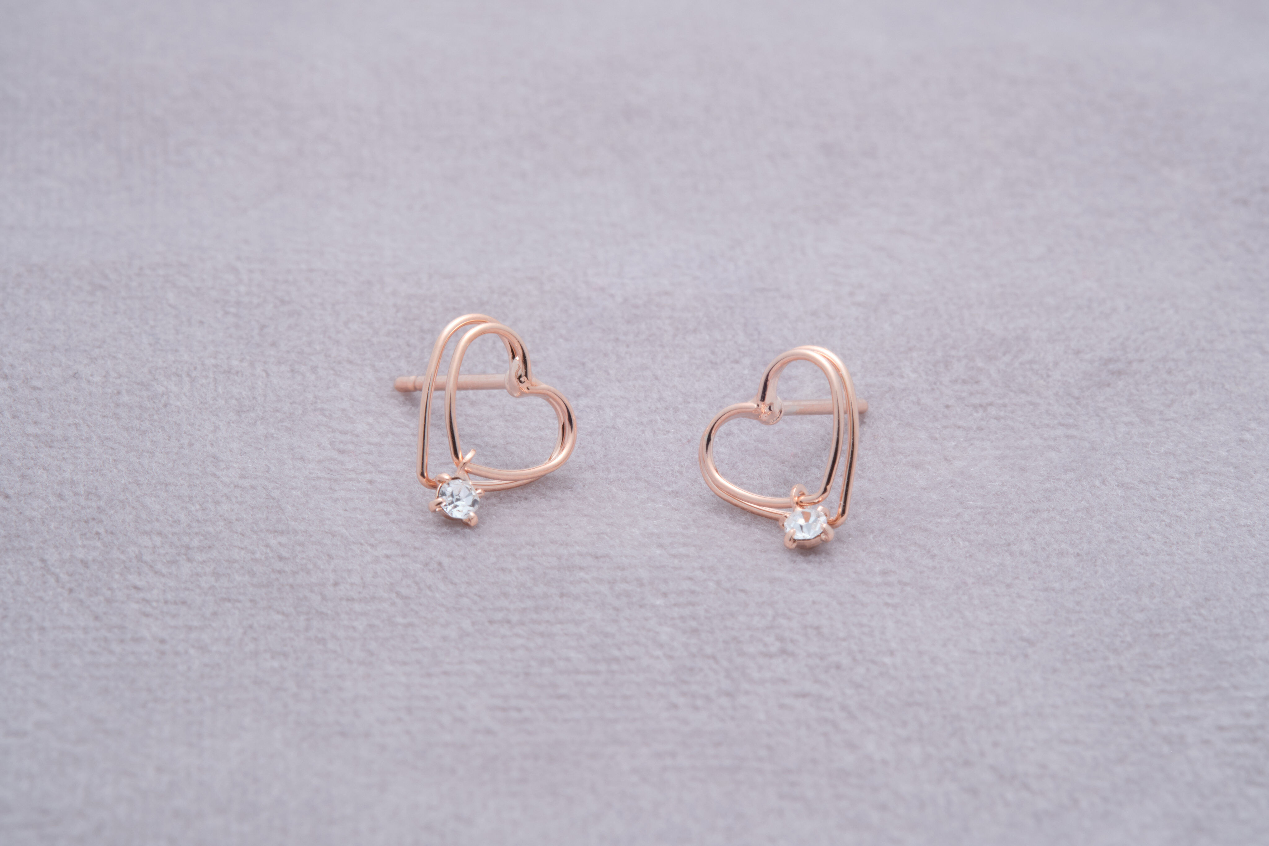 [toki.Tokyo] 抗敏電鍍耳針 | 玫瑰金 | NO.209