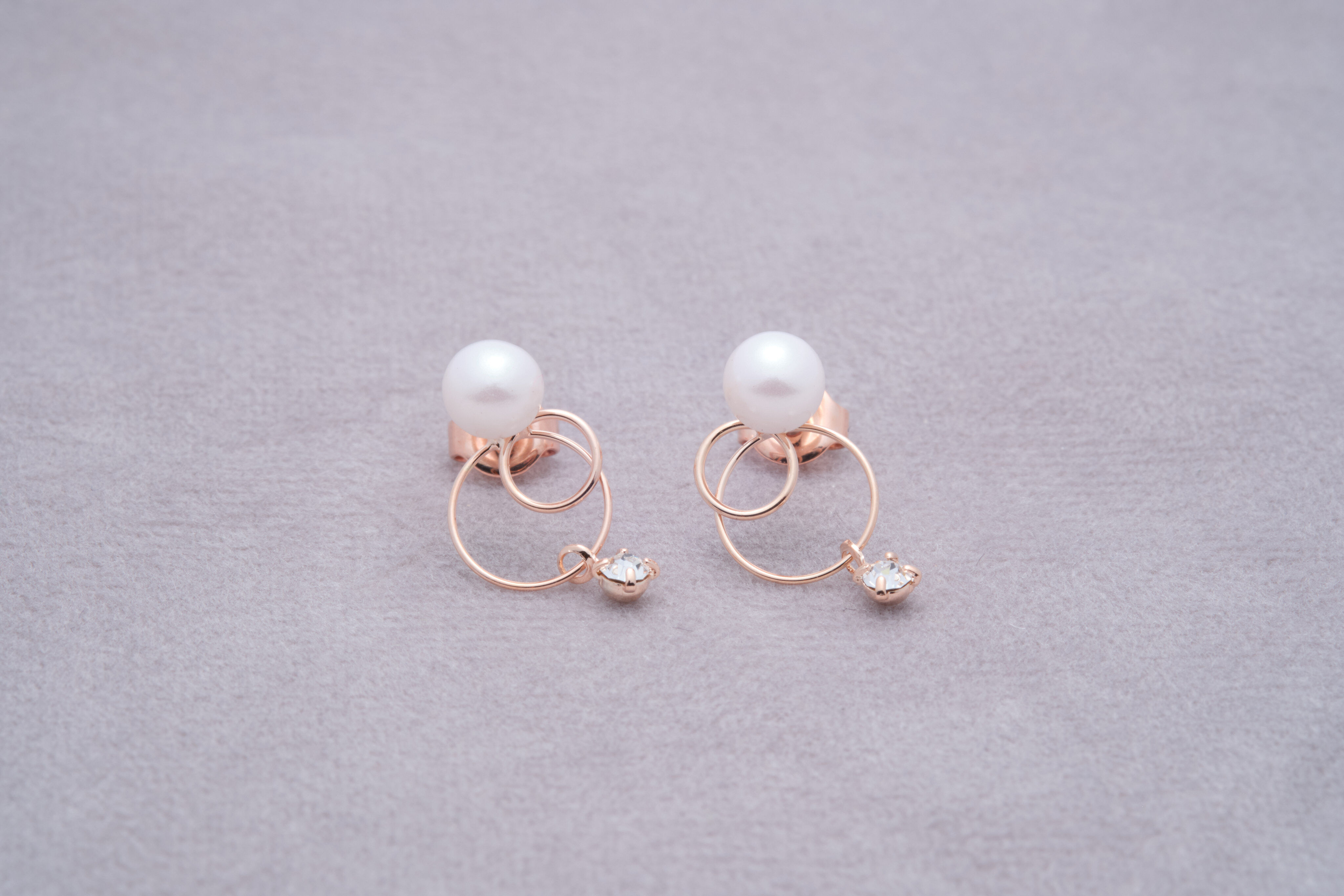 [toki.Tokyo] 抗敏電鍍耳針 | 玫瑰金 | NO.212