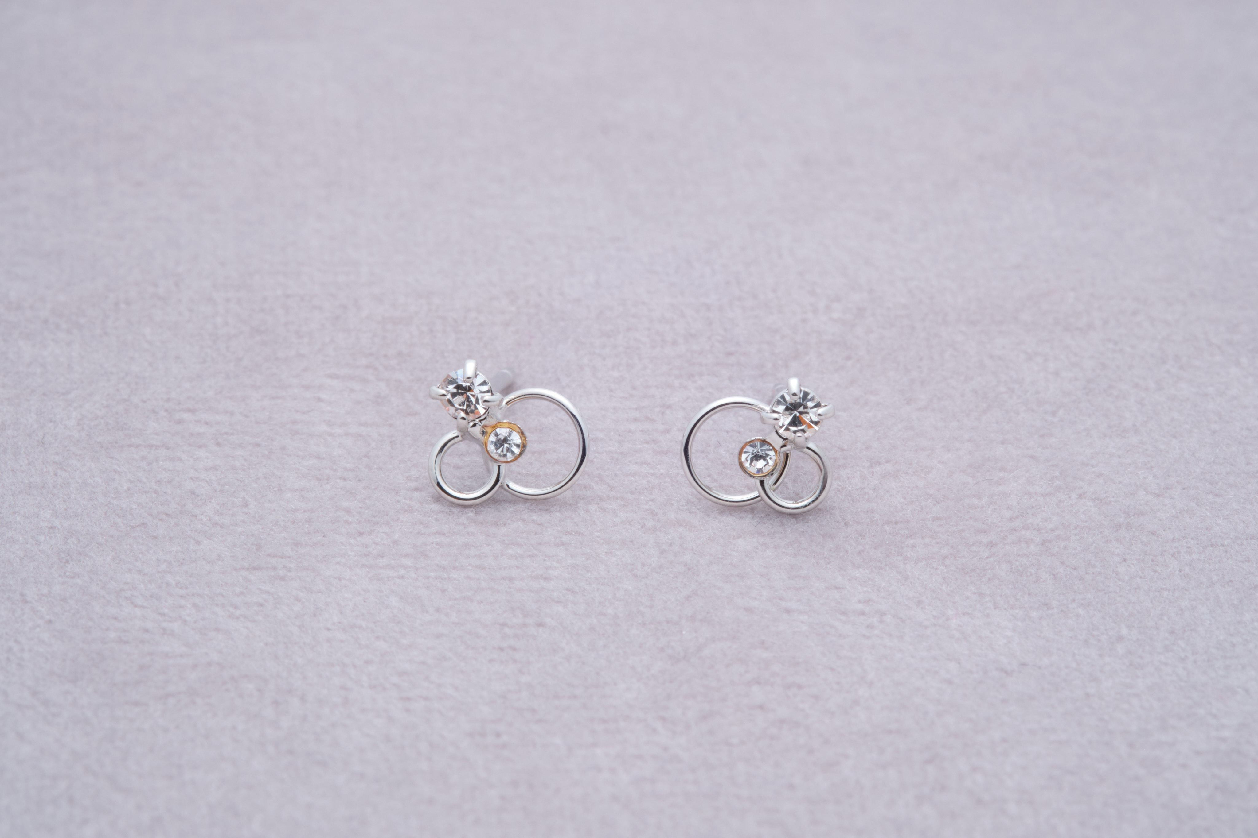 [toki.Tokyo] 抗敏電鍍耳針 | 銀色 | NO.204