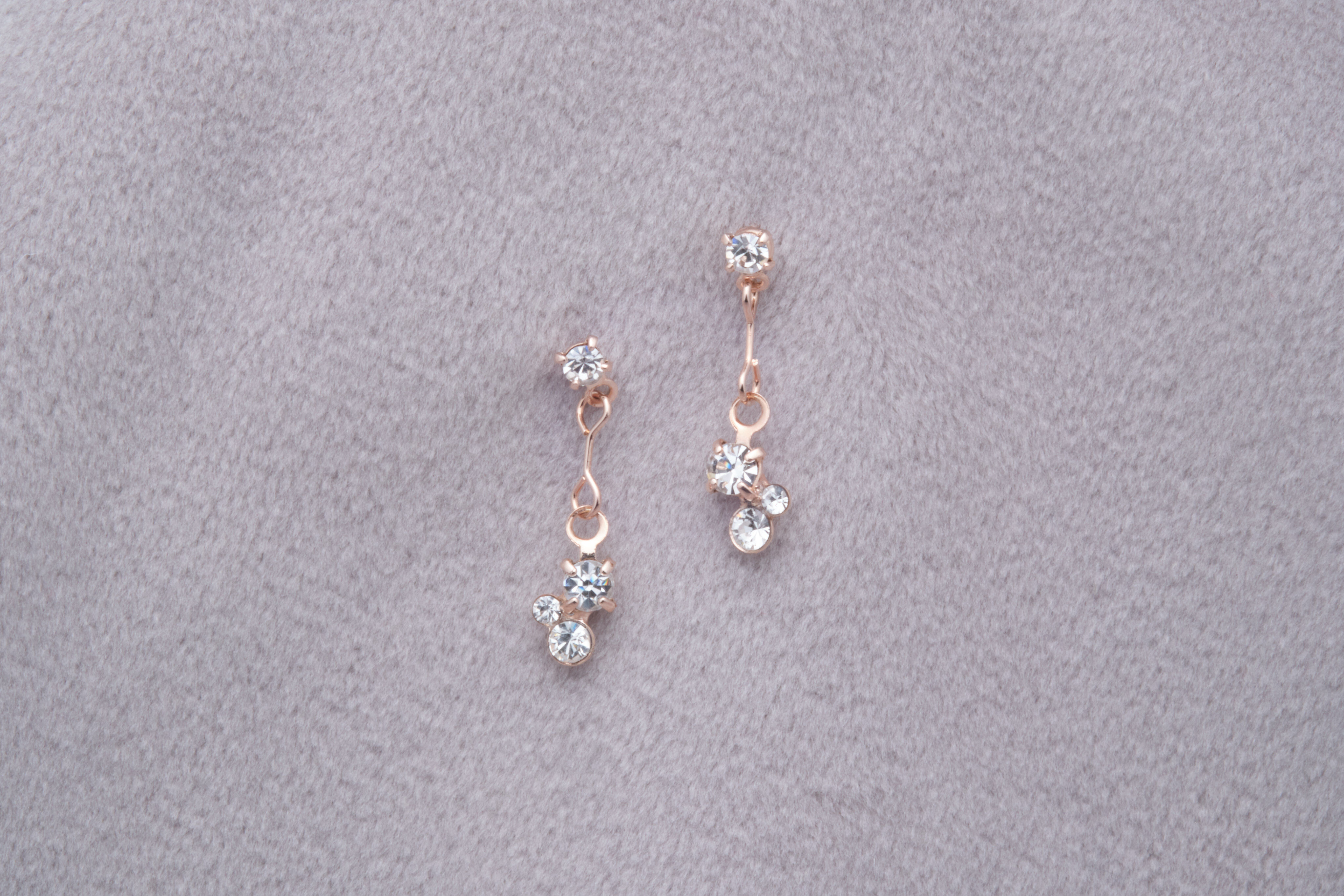 [toki.Tokyo] 抗敏電鍍耳針 | 玫瑰金 | NO.215