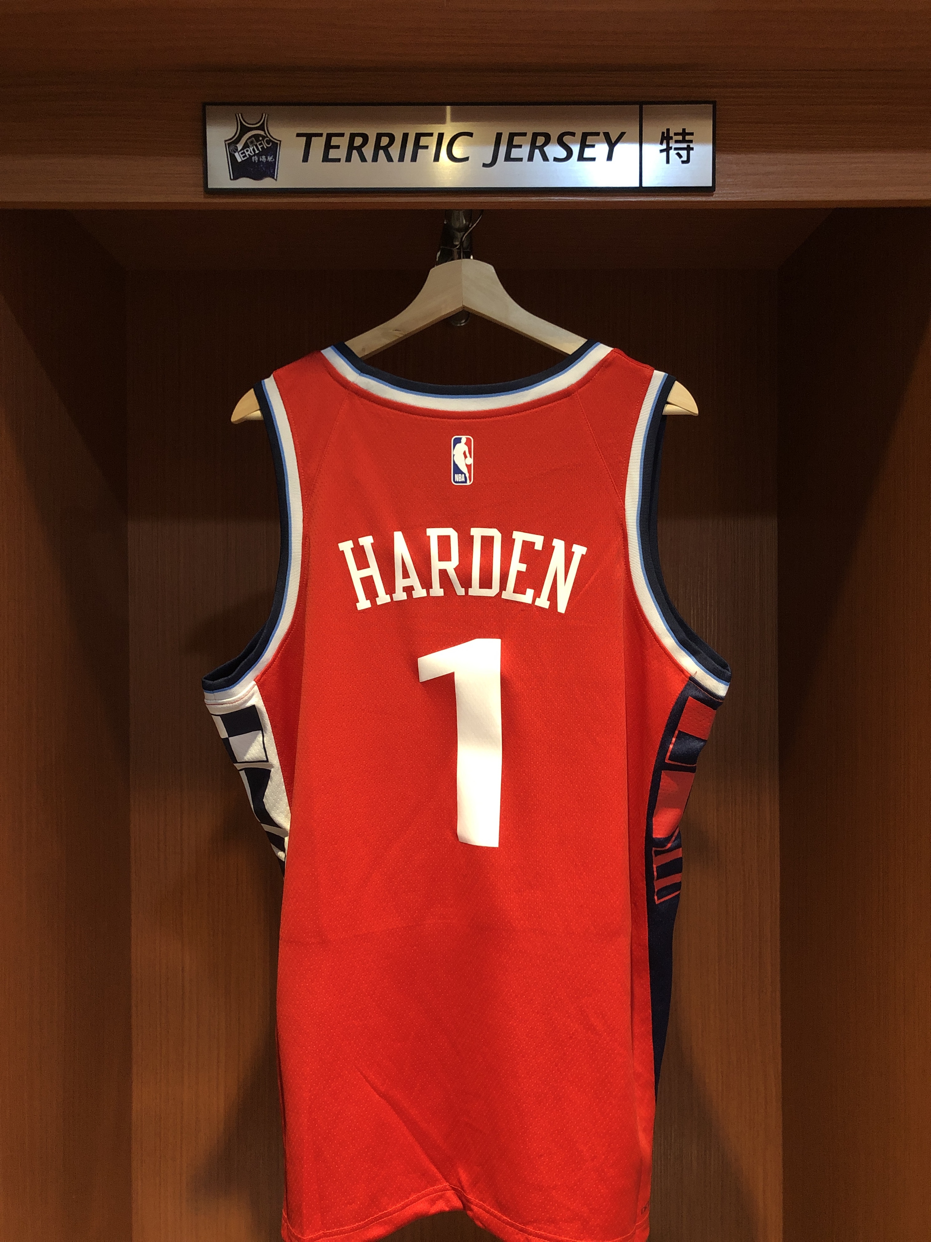 NBA球衣 James Harden 洛杉磯快艇紅 Statement Jordan Swingman 球迷版 熱轉印 全新