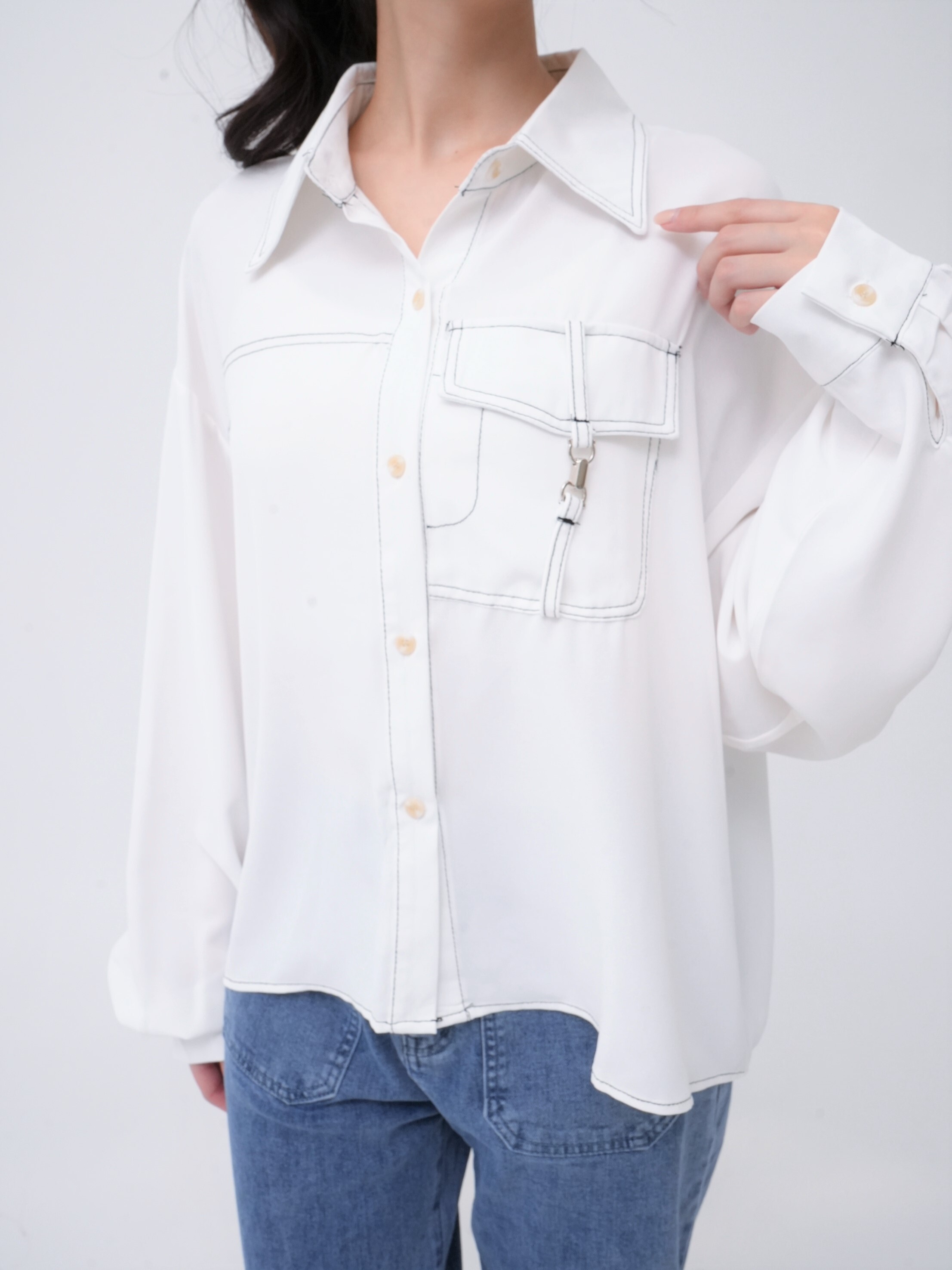 法朵Fado shop｜ 口袋造型襯衫 3723019