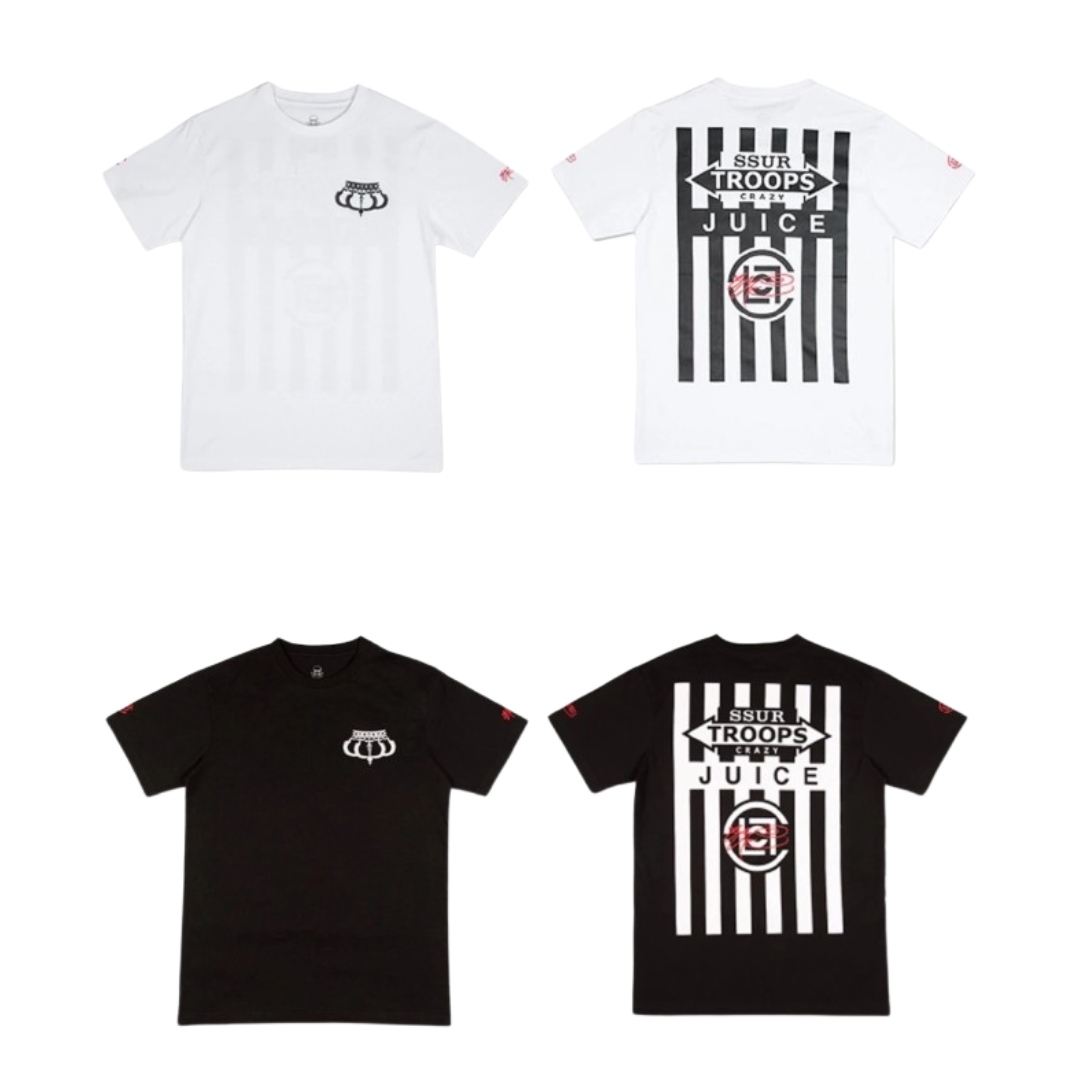 SSUR PLUS x CLOT ICONS Lab 口香糖短T 19FWT08002