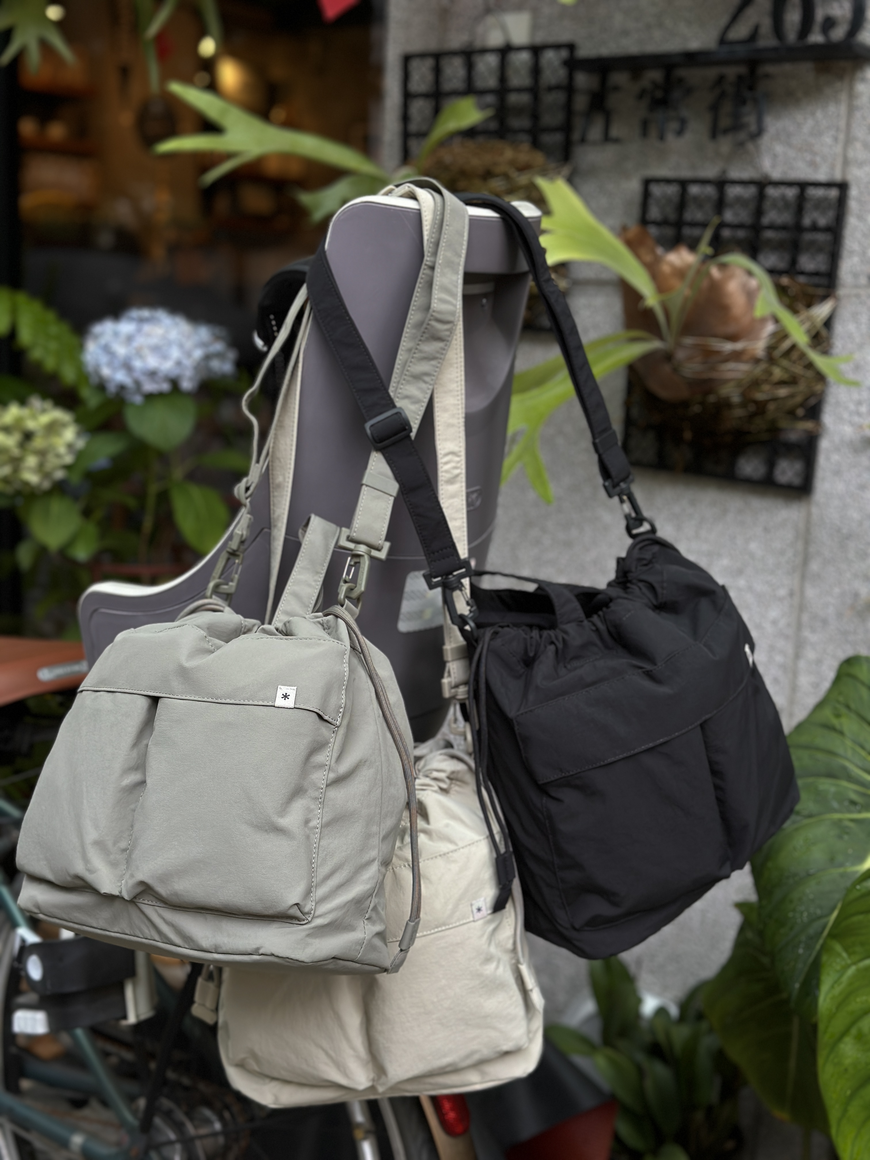 【現貨】snow peak Cample Large Bucket Bag 25SS雙口袋水桶包 大款 S25ZWCBB10