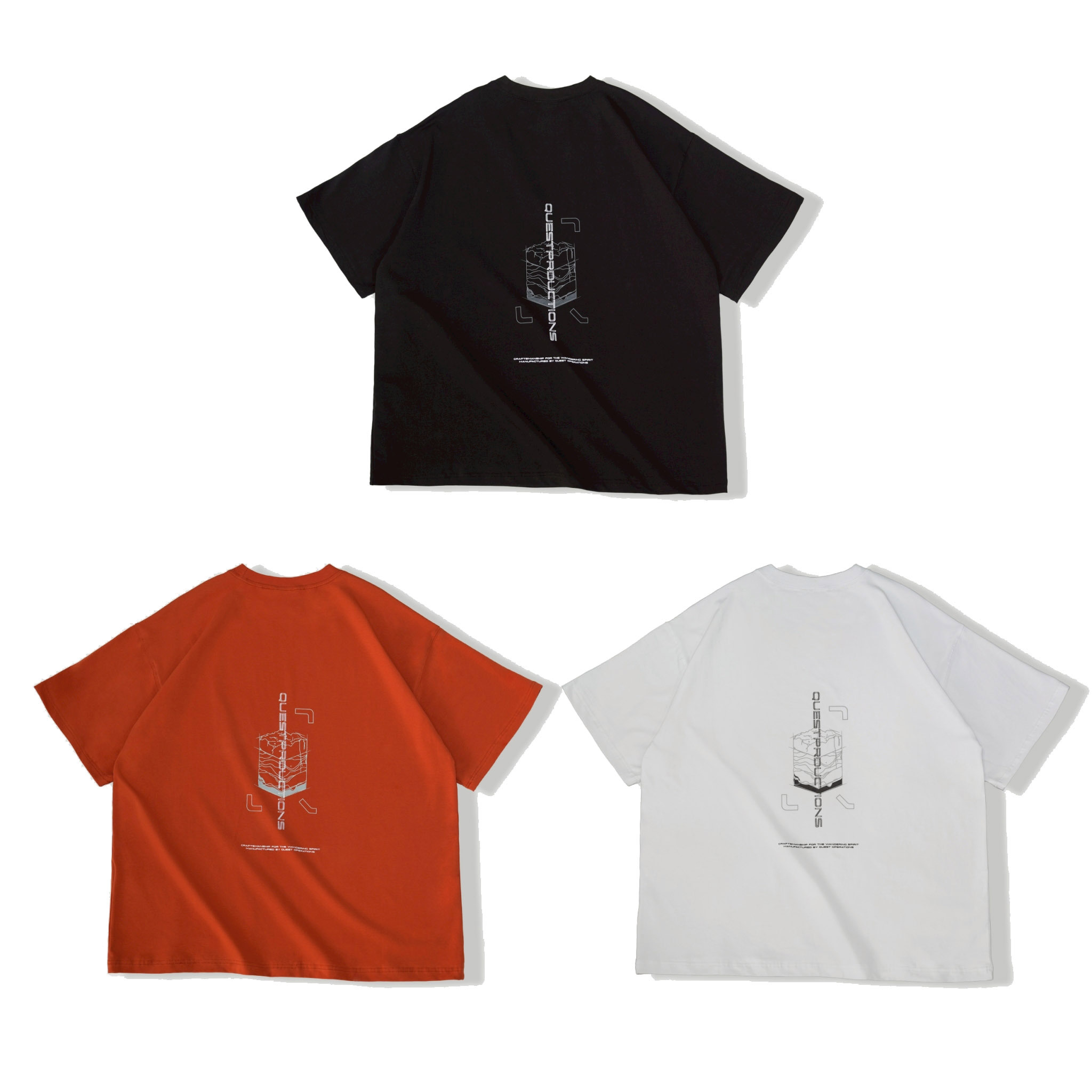 【車庫服飾】QUEST GEOLOGY TEE 地質解構TEE