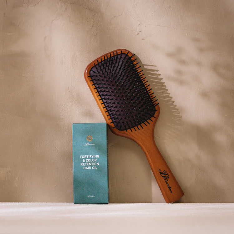 品牌氣墊梳+護色護髮油