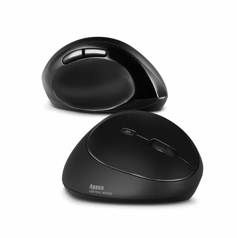 ApaxQ - MV-188 2.4G無線人體工學垂直滑鼠