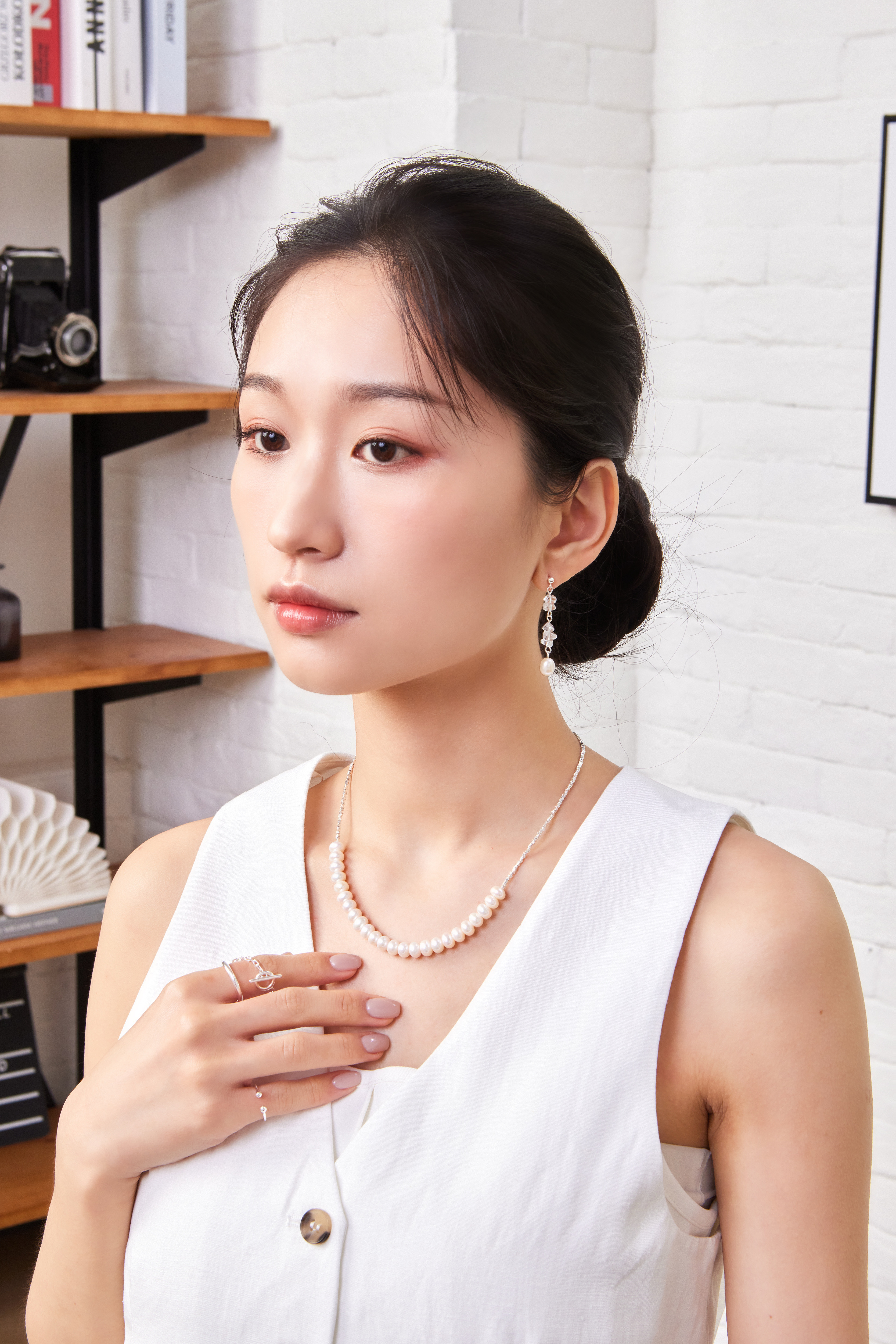 R1058  |  純銀小圓珠尾戒戒指