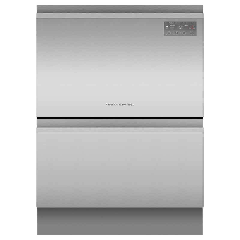 飛雪 Fisher & Paykel   DD60D2NX9‧嵌入式雙抽屜洗碗碟機‧14套餐具‧香港行貨,原廠2年保養‧