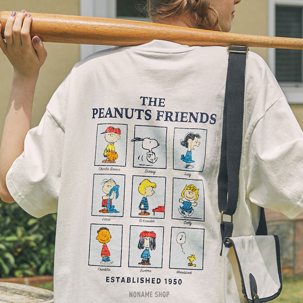 MONO-MART X SNOOPY 聯名 史努比 復古 短袖 五色 (男/女款)