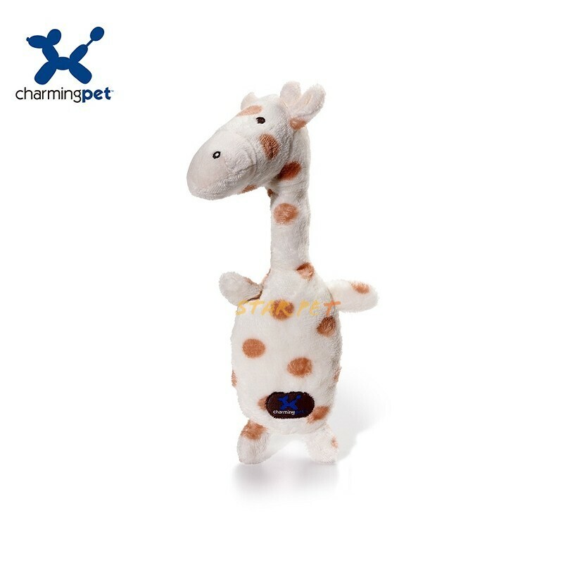 Charming Pet - Poppin Polkies Giraffe Dog Toys