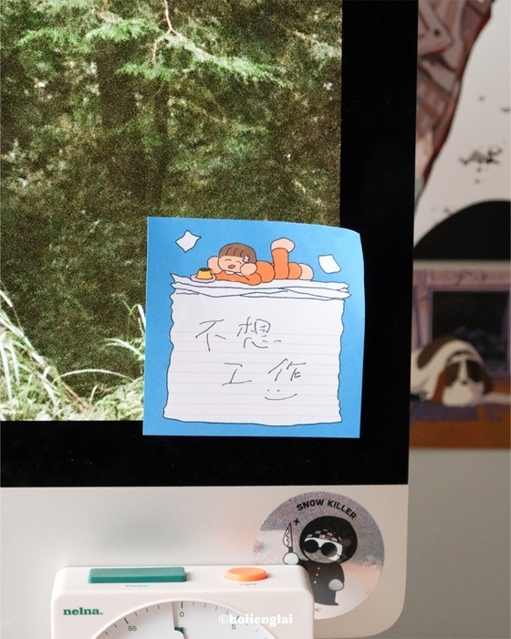 Hoi ホーイ｜左手便利貼｜Work Work Work