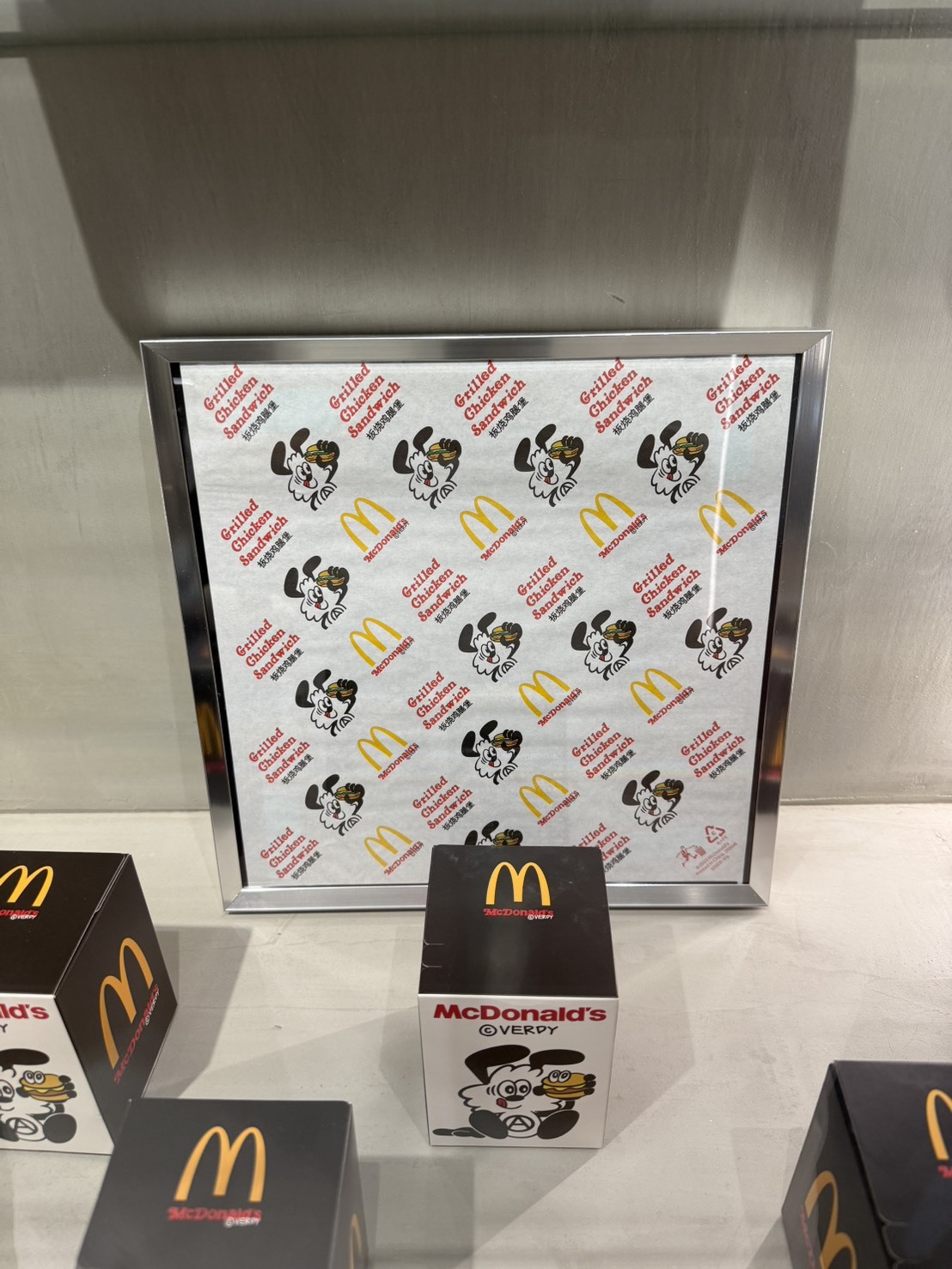 VERDY 麥當勞掛畫