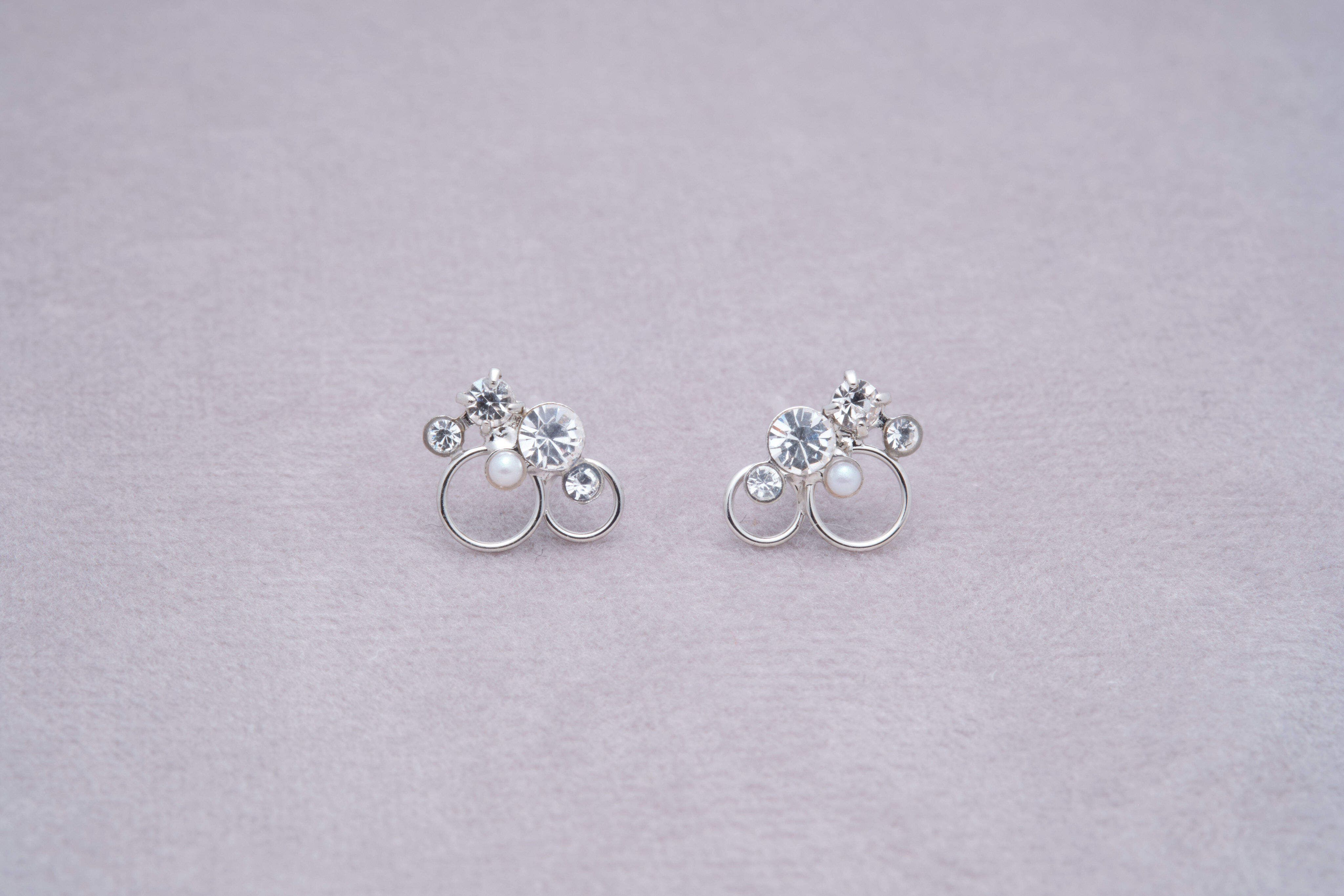 [toki.Tokyo] 樹脂耳針 | 銀色 | NO.22