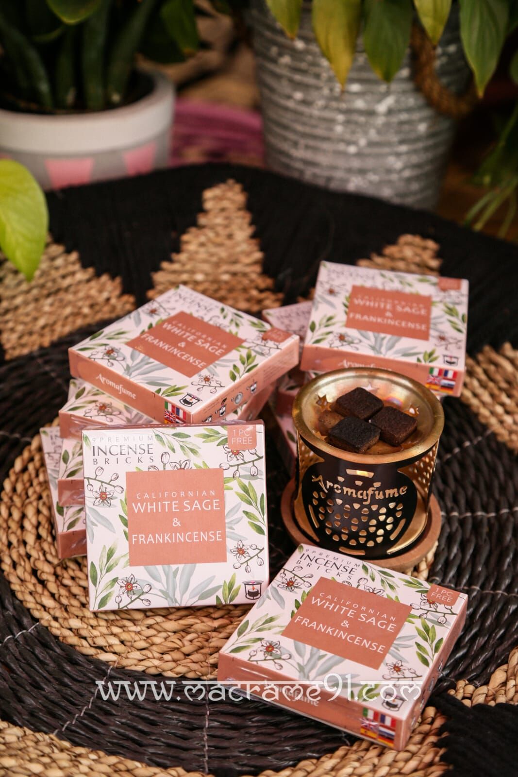 aromafume-香磚-白鼠尾草-乳香