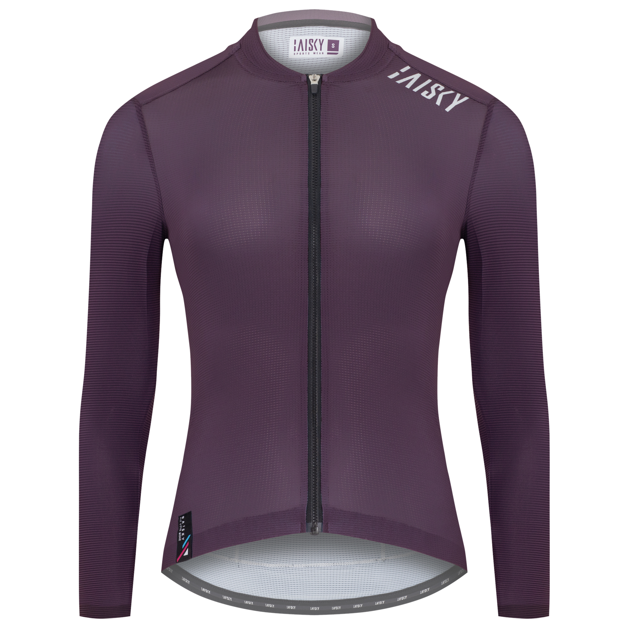 女款空力薄款長車衣 潔淨IV 深紫