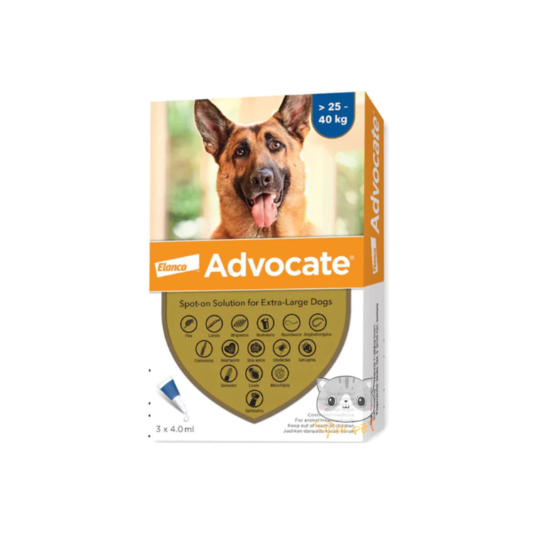 Elanco (Bayer) Advocate 25-40kg for Dogs