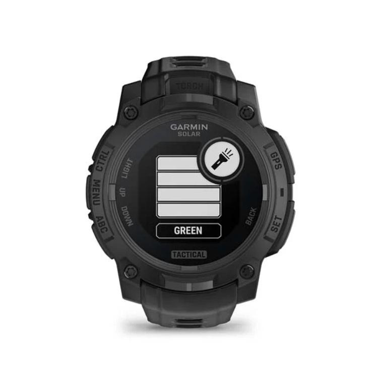 Garmin 010-02934-90 Instinct 3 – 45 mm Solar 戰術版智能手錶