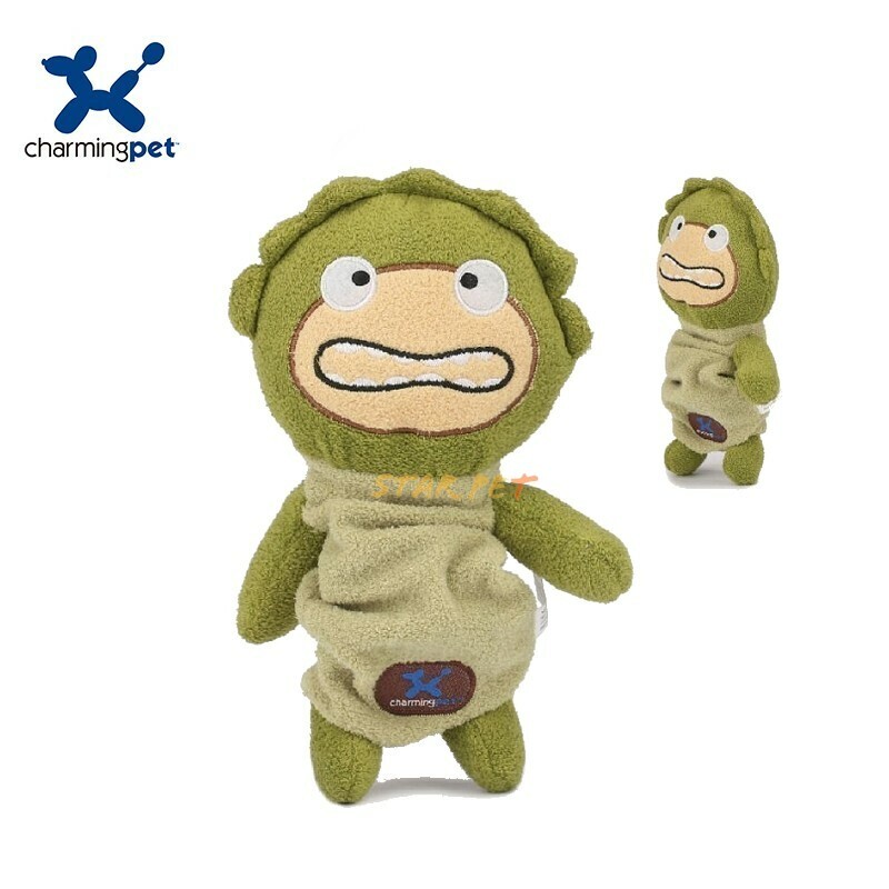 Charming Pet - Monster Munches Green Dog Toys
