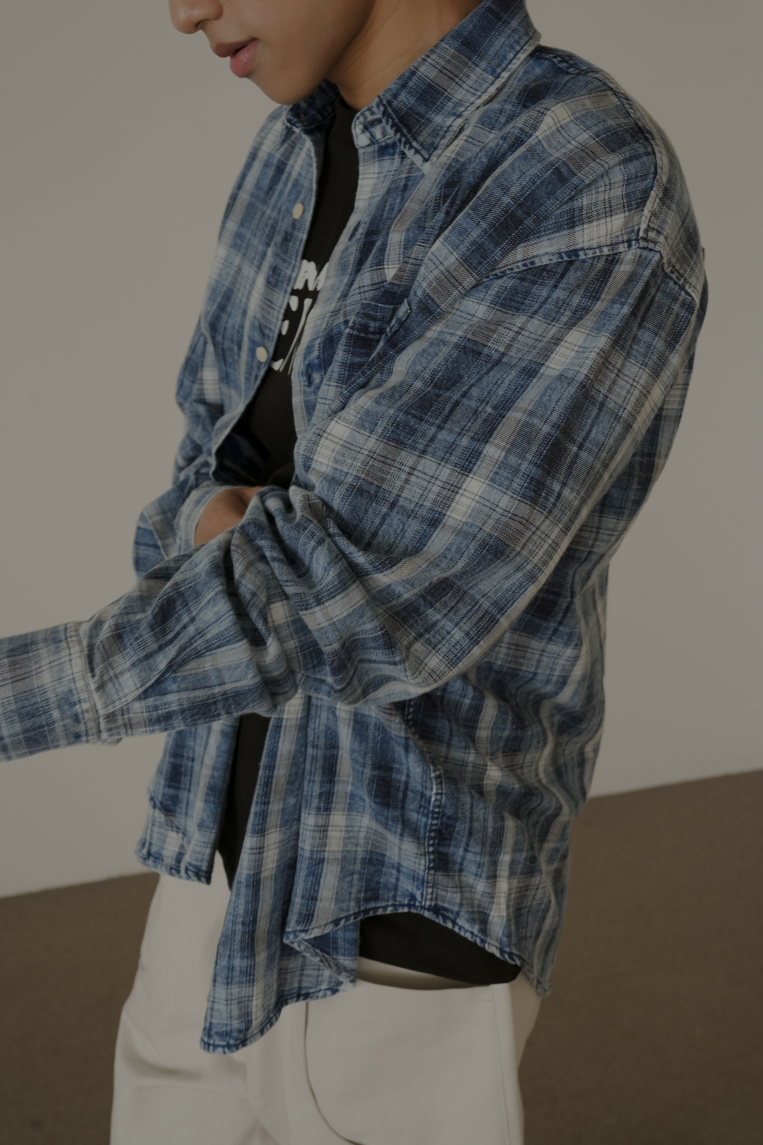 Eve Washing Check Shirt #襯衫