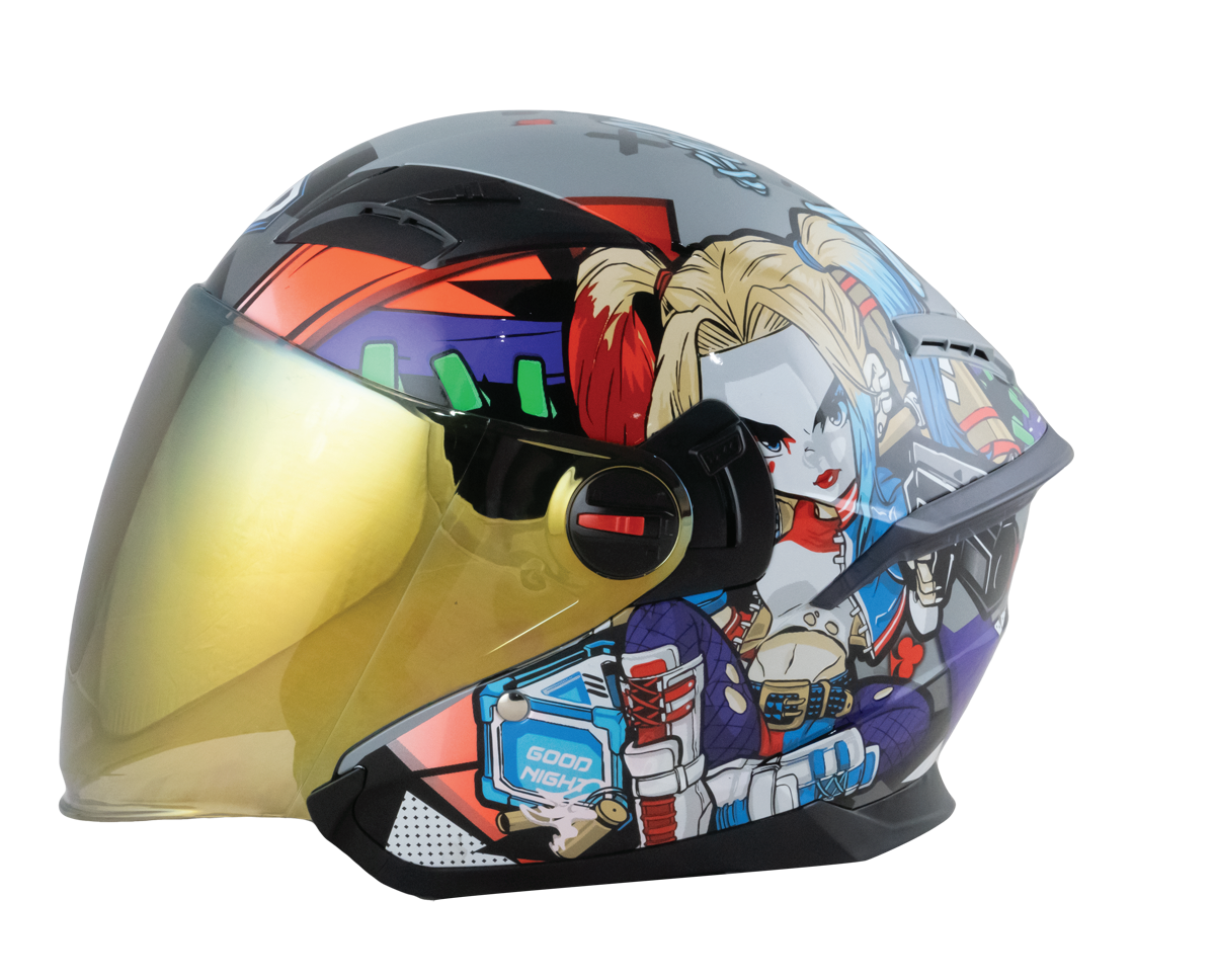 RD AIR FORCE 1 BT GREY VIVID HARLEY QUINN