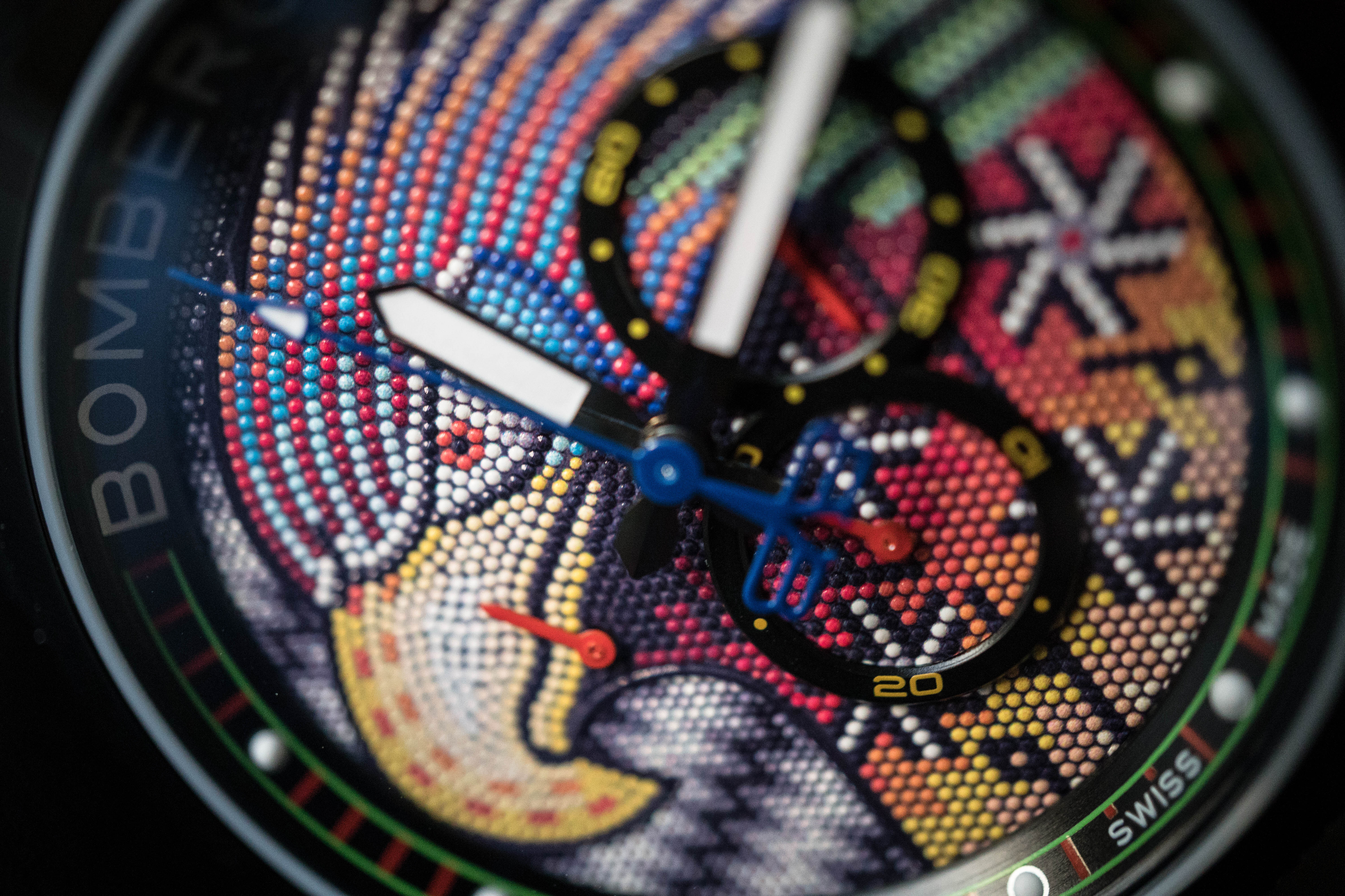 BOLT-68 系列 彩色珍珠雄鷹計時碼錶