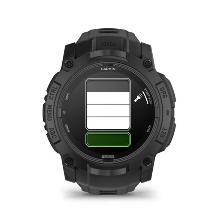 Garmin 010-03020-90 Instinct 3 – 50 mm AMOLED 戰術版智能手錶
