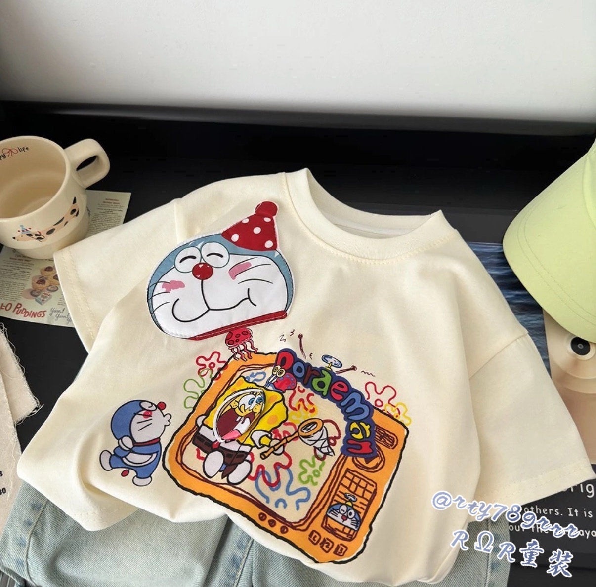 夢幻電視派對T 立體哆啦A夢造型