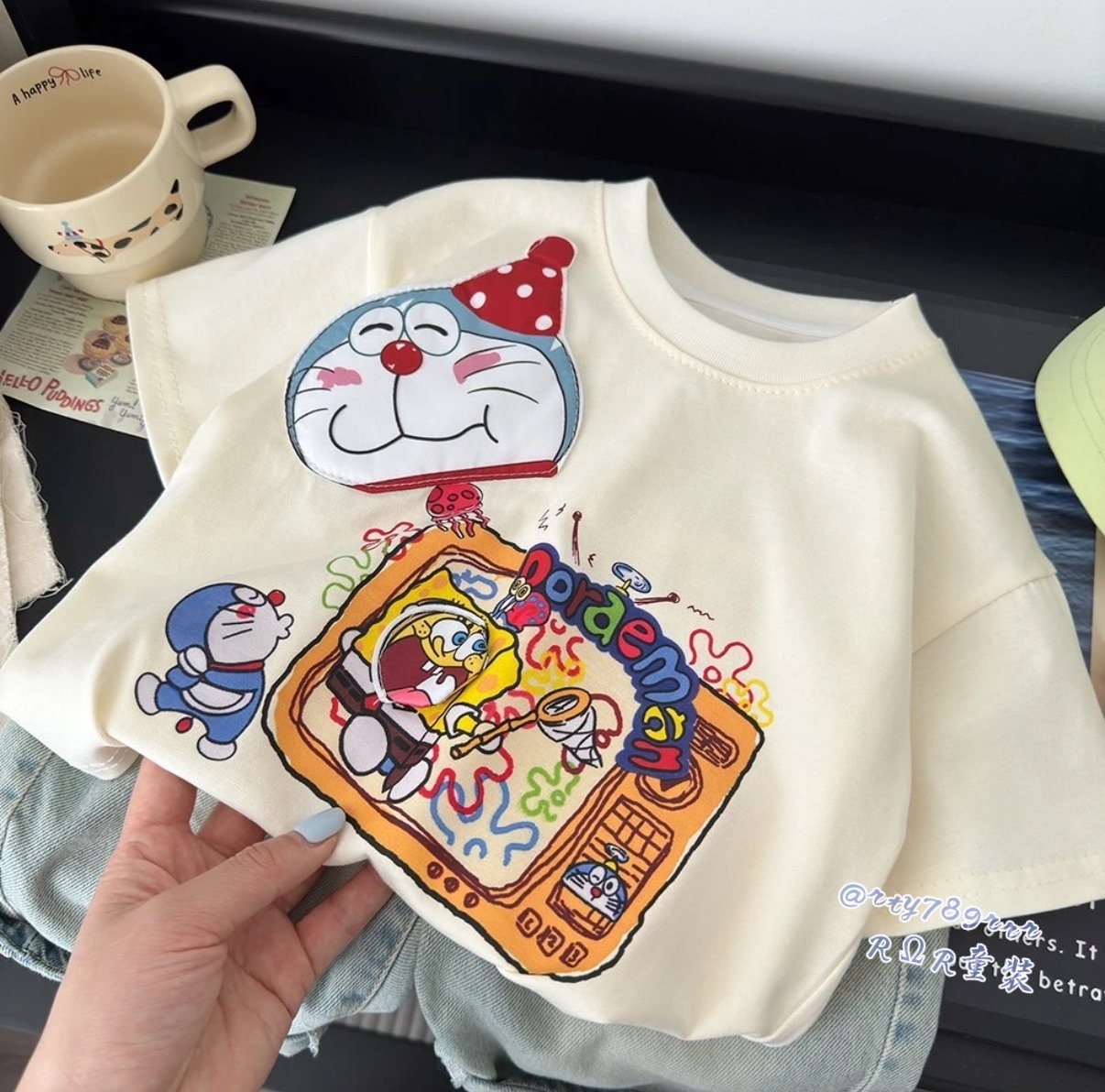 夢幻電視派對T 立體哆啦A夢造型