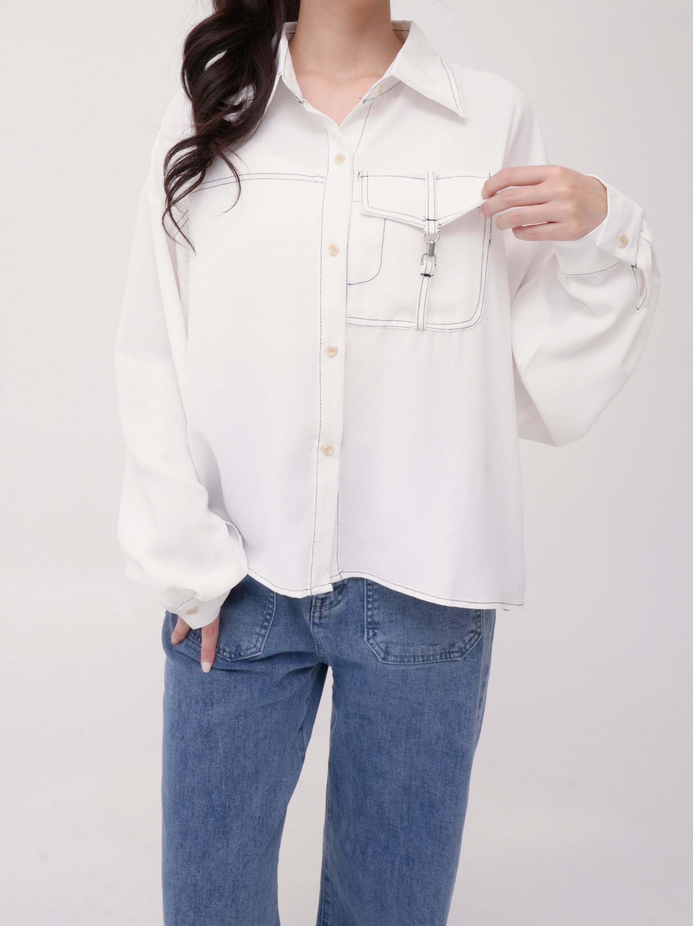 法朵Fado shop｜ 口袋造型襯衫 3723019