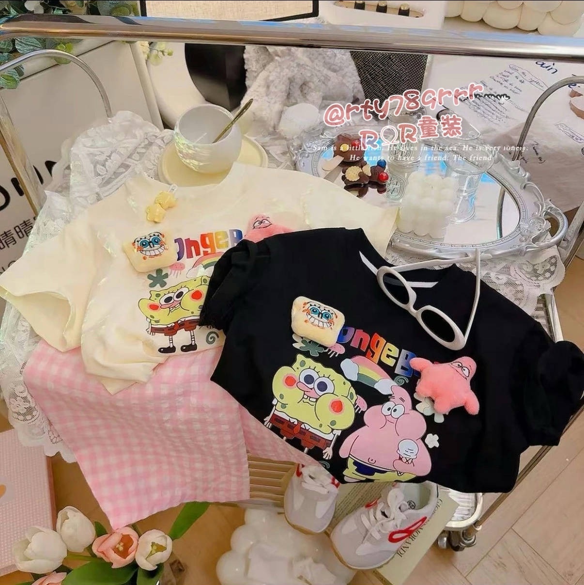 彩虹好朋友立體吊飾T