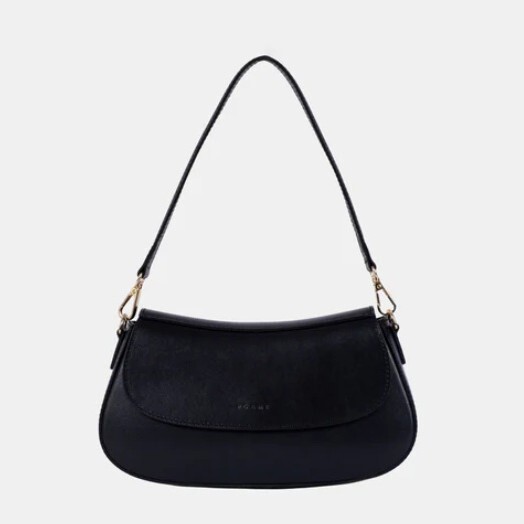1PM0509-071 PÖ&ME PARIS The Secret Moment - Handbag Black Night #SD1500424 (B-EU-E)