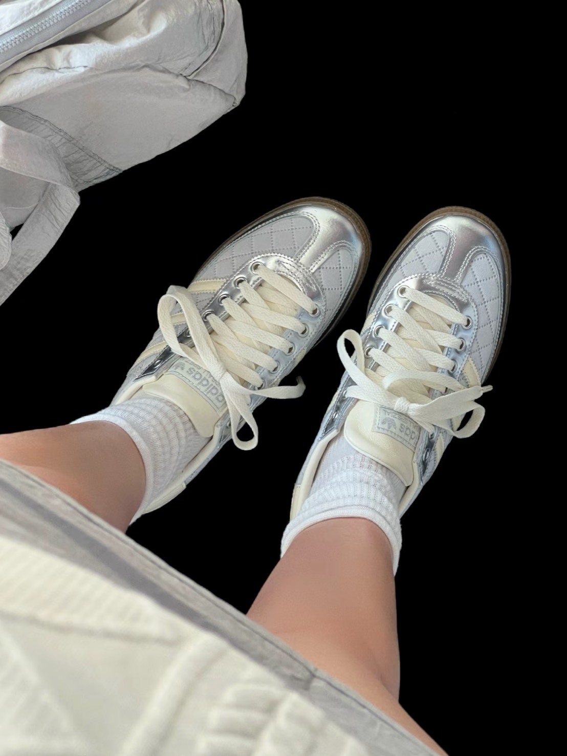 ADIDAS ORIGINALS HANDBALL SPEZIAL小香風雪花銀 KJ0853