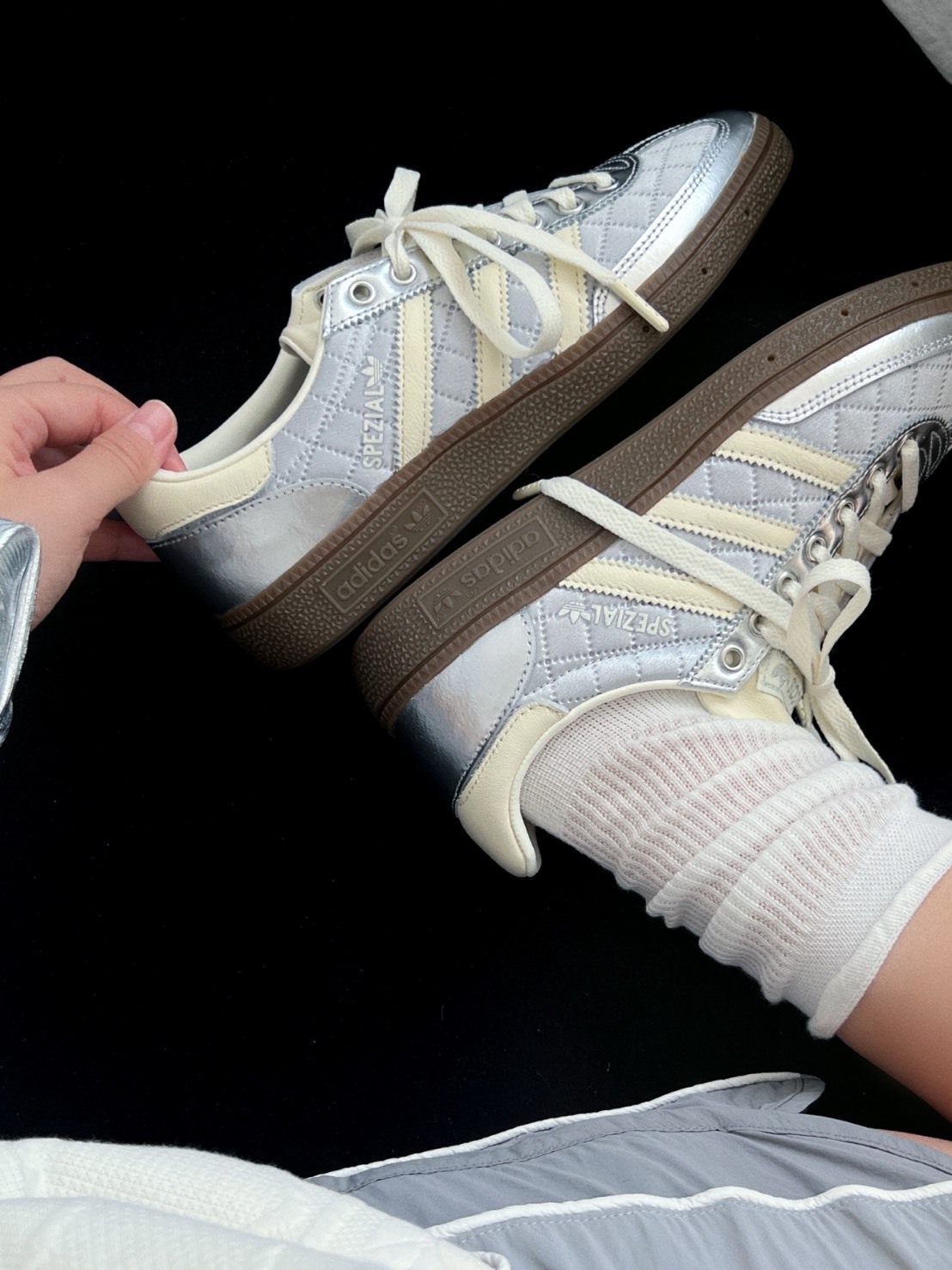 純銀 文鎮 NIKE 耐吉】Nike Zoom Vomero 5 Photon Dust 白銀液態銀勾女鞋休閒鞋