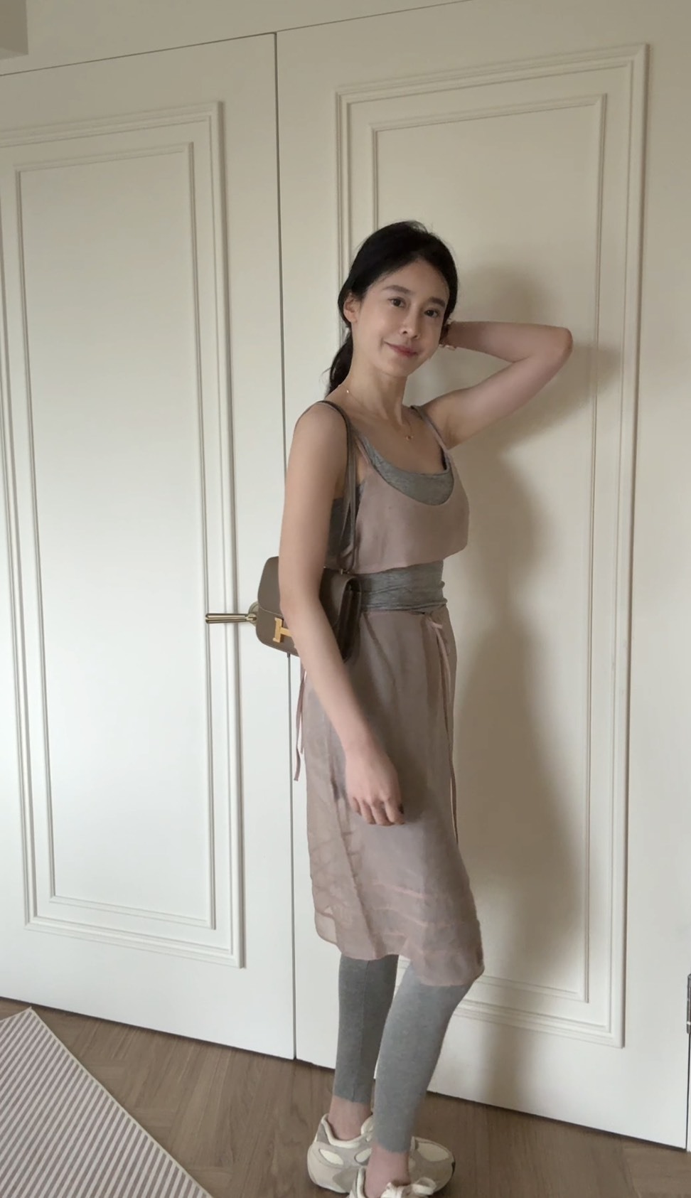 透視薄紗兩件套*少量現貨