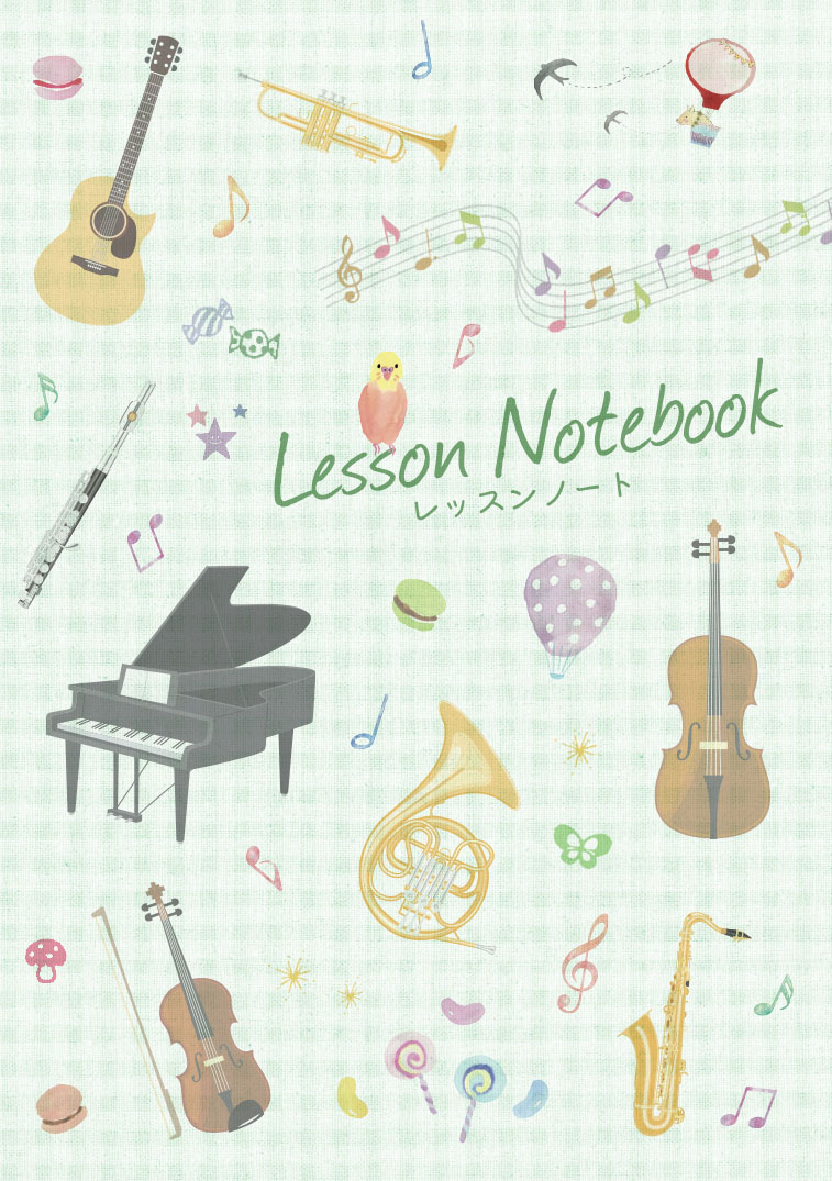 【音樂小物】鋼琴課筆記本〔樂器〕