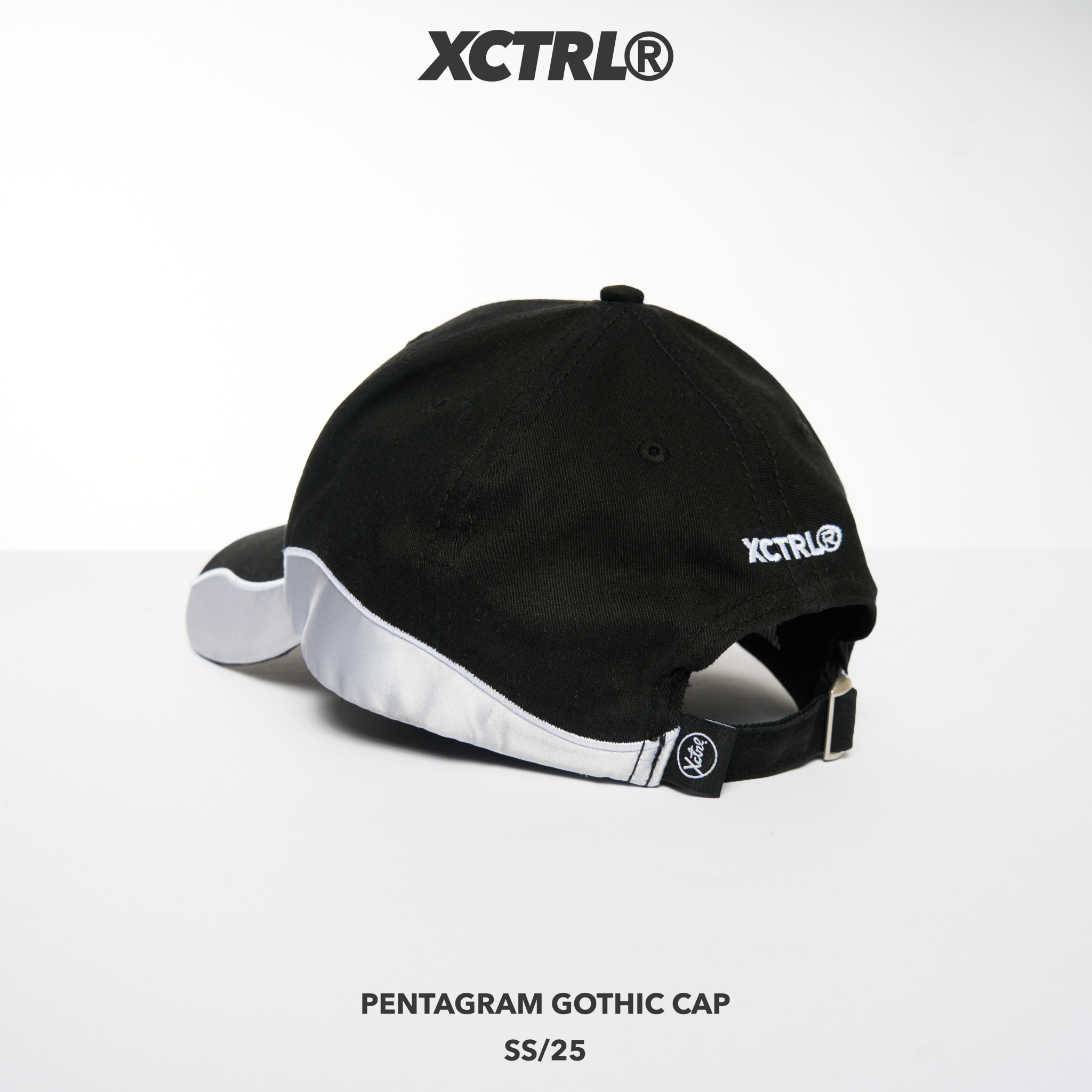 XCTRL 五芒星歌德彎帽-黑