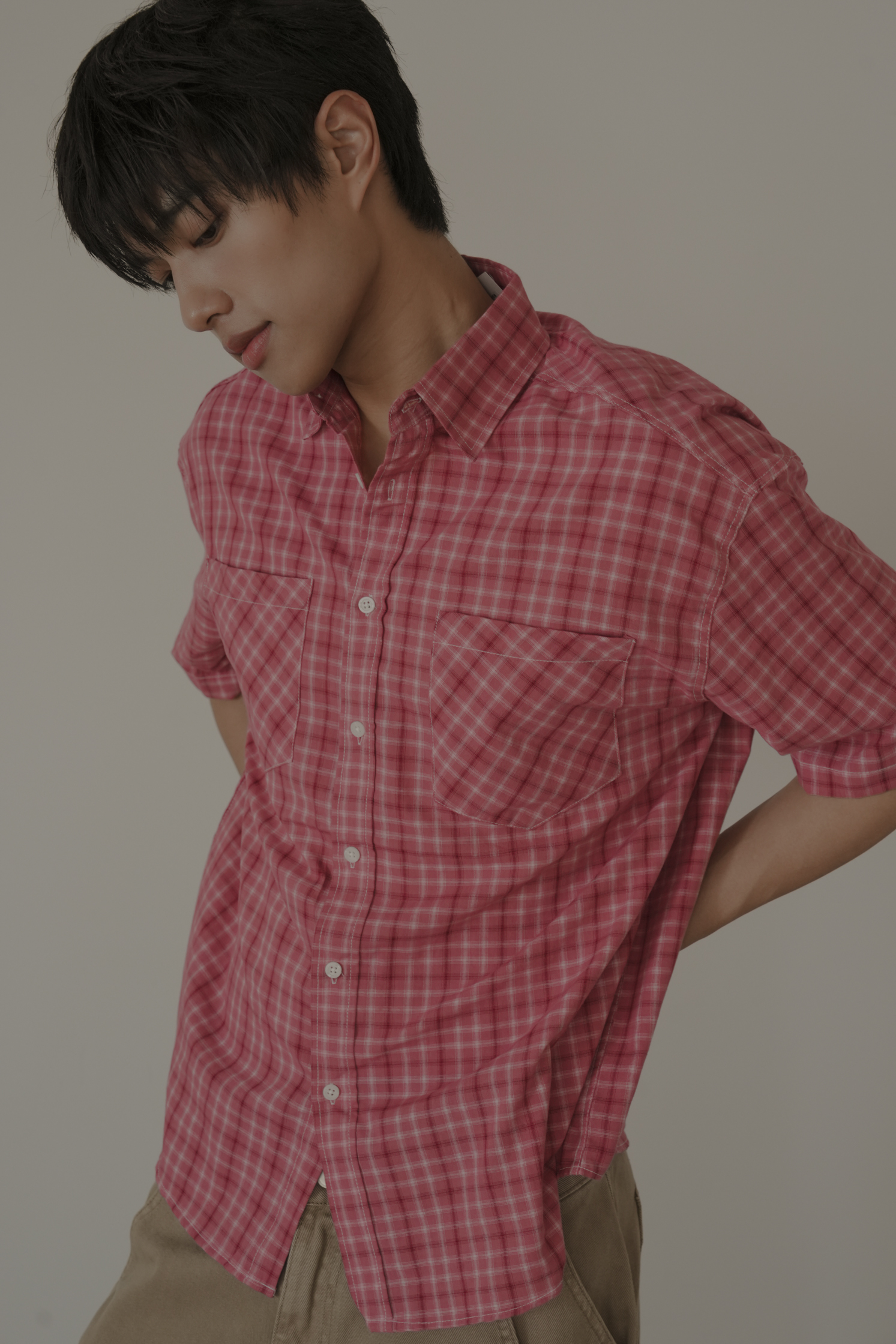 Logan Check Shirt #短襯衫