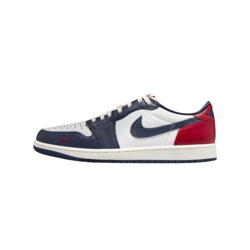 Nike Air Jordan 1 Low OG 深藍 紅 男鞋 HQ2993-100