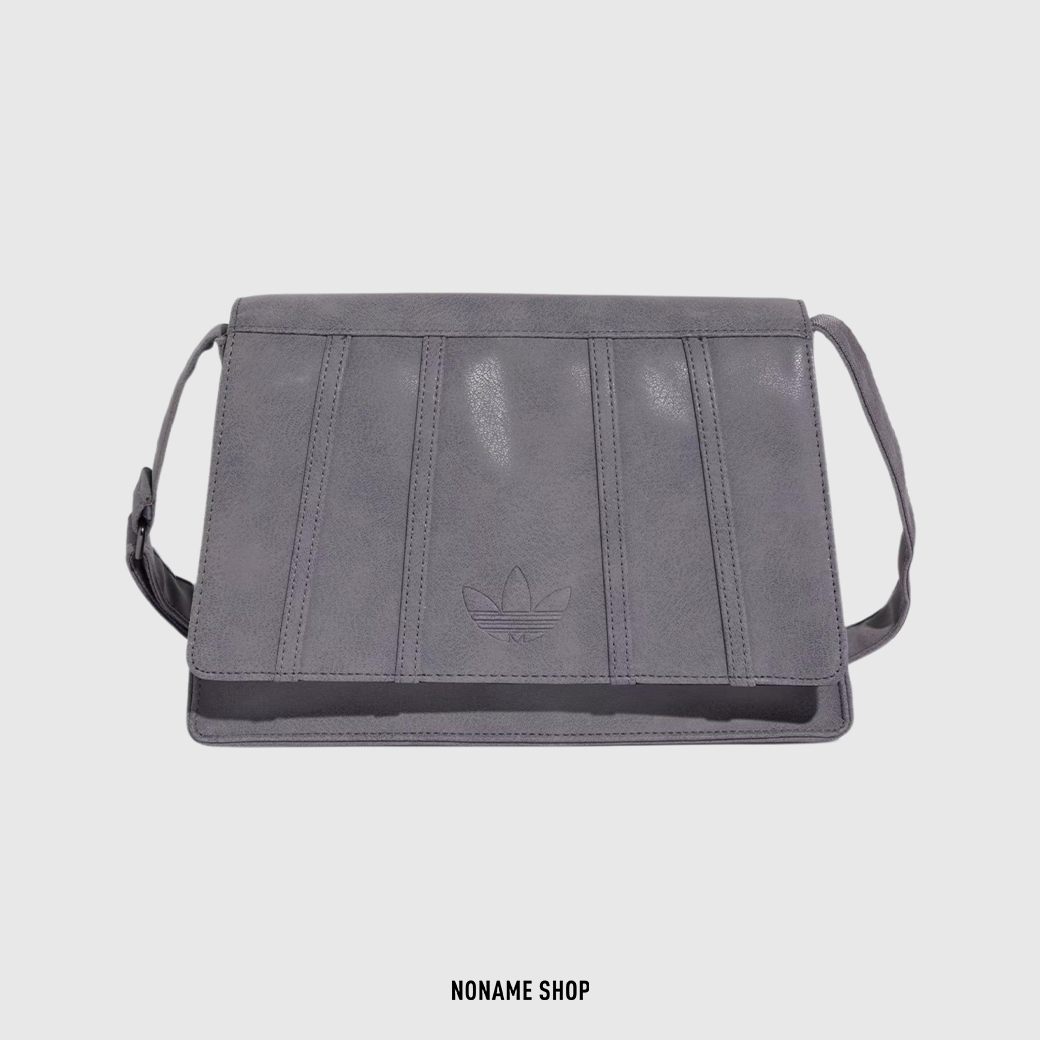 ADIDAS ORIGINAL SHOULDER BAG 肩背 斜背 鍊條 腋下包 灰色