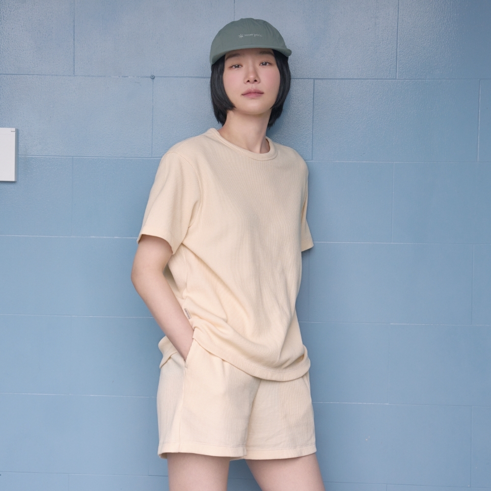 【現貨】snow peak Waffle Women Short Sleeve T-shirt 女款 華夫格 棉質短tee S25MWFTS37