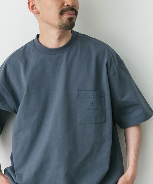 Snow Peak x Urban Research Doors 別注 Pocket Logo T-Shirt